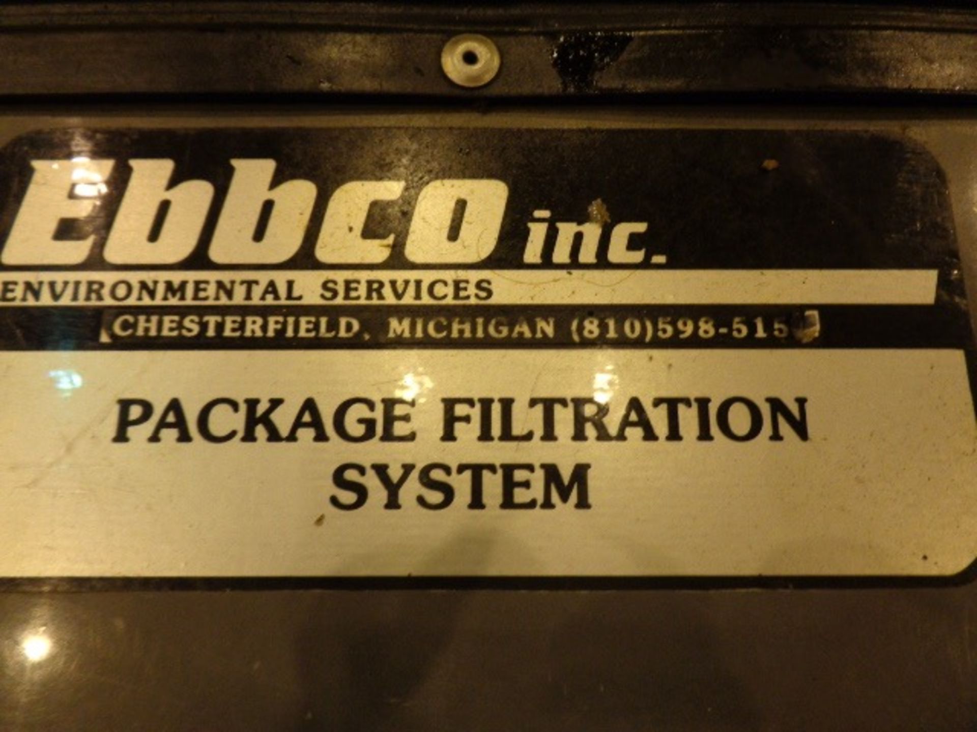 New Water Jet EBBCO Package Filtration System - Image 7 of 10