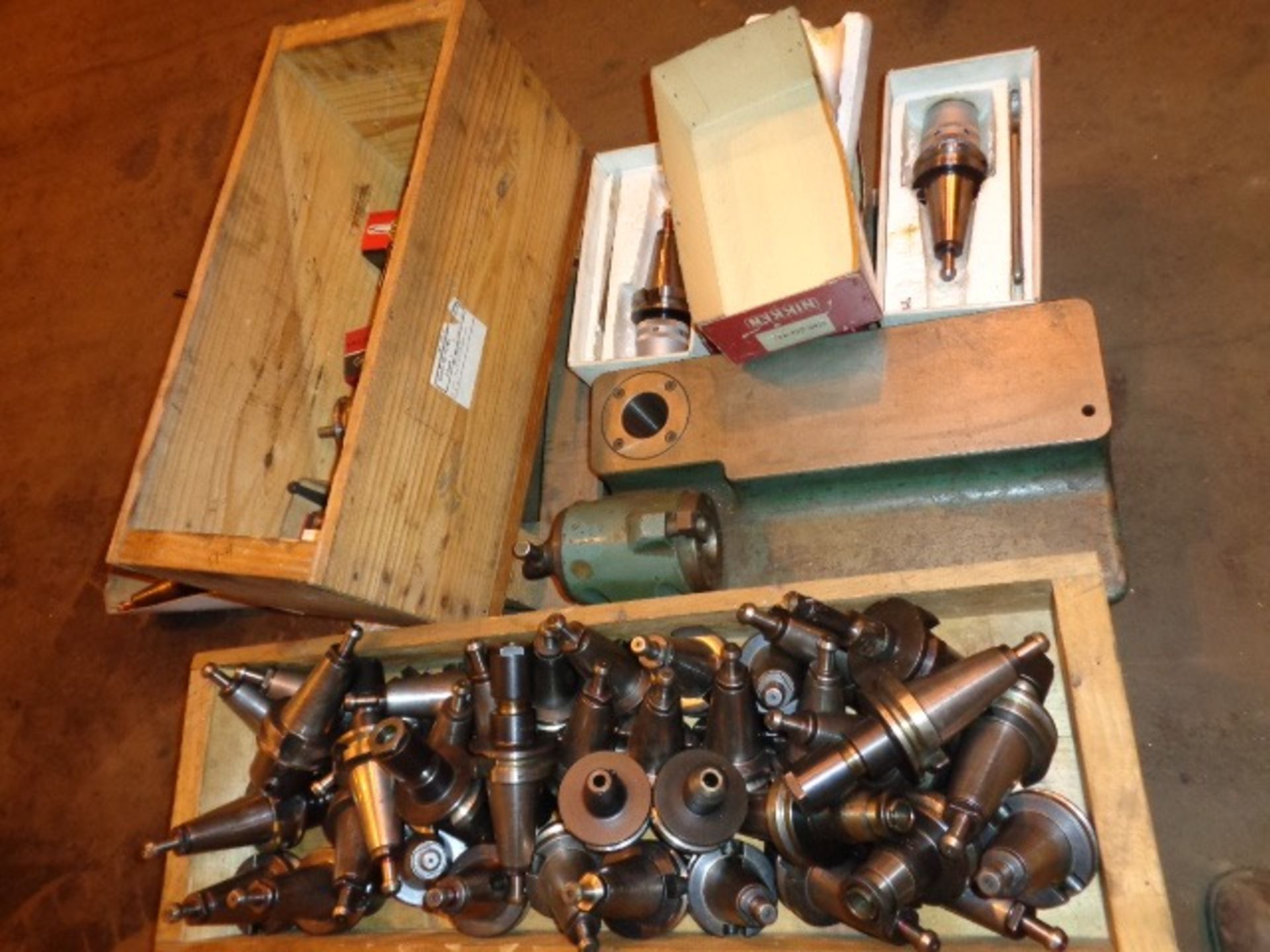 Lot of 50 Pieces of Tooling with Accessories