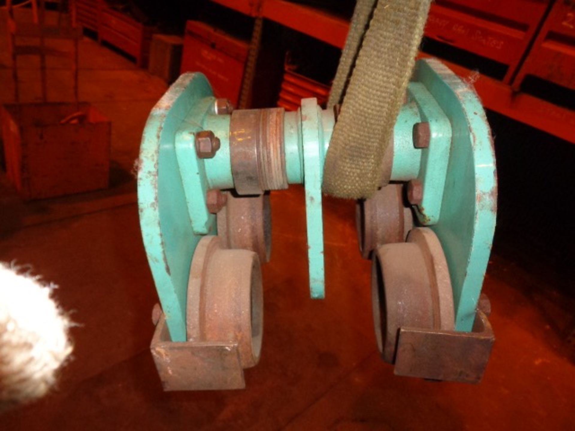 Lot of two 5 ton Chain Falls with Trollies - Image 4 of 18