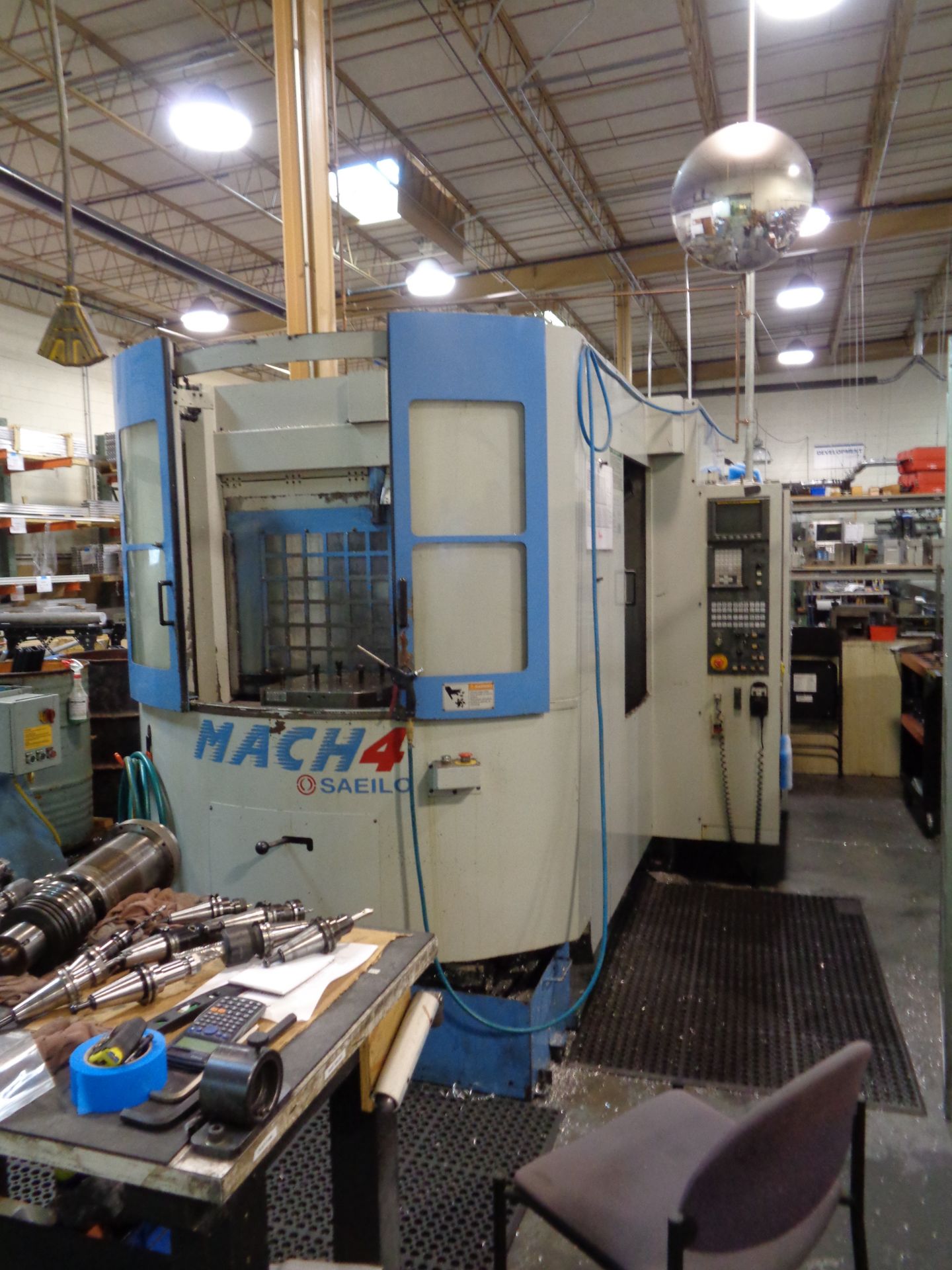 SAEILO Mach 4 Horizontal Cnc Machining Center - FANUC Control ( Being Sold Off Site ) - Image 13 of 14