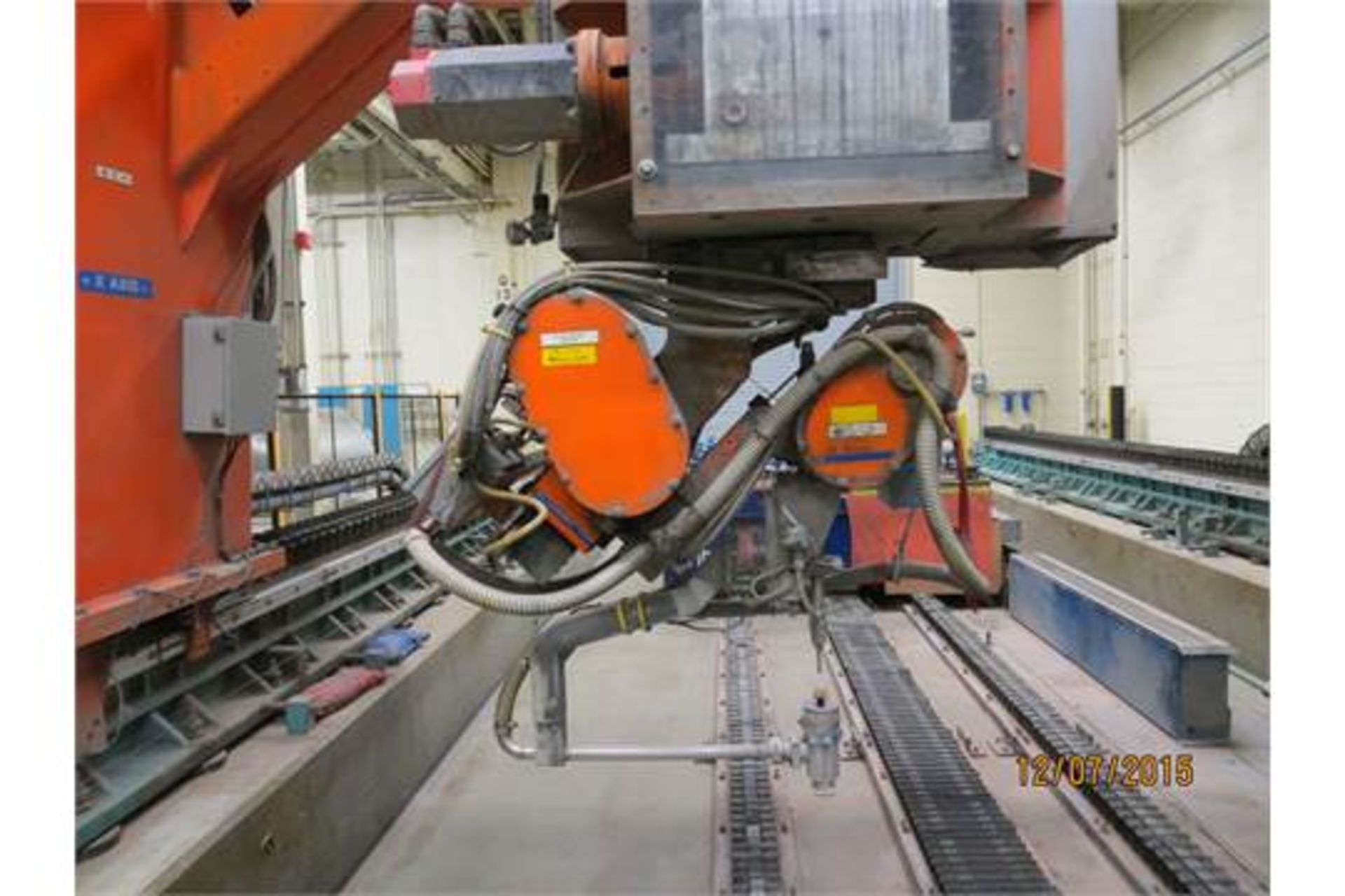 ASI Robotic System CNC 11 Axis Gantry Water Jet - Image 7 of 11