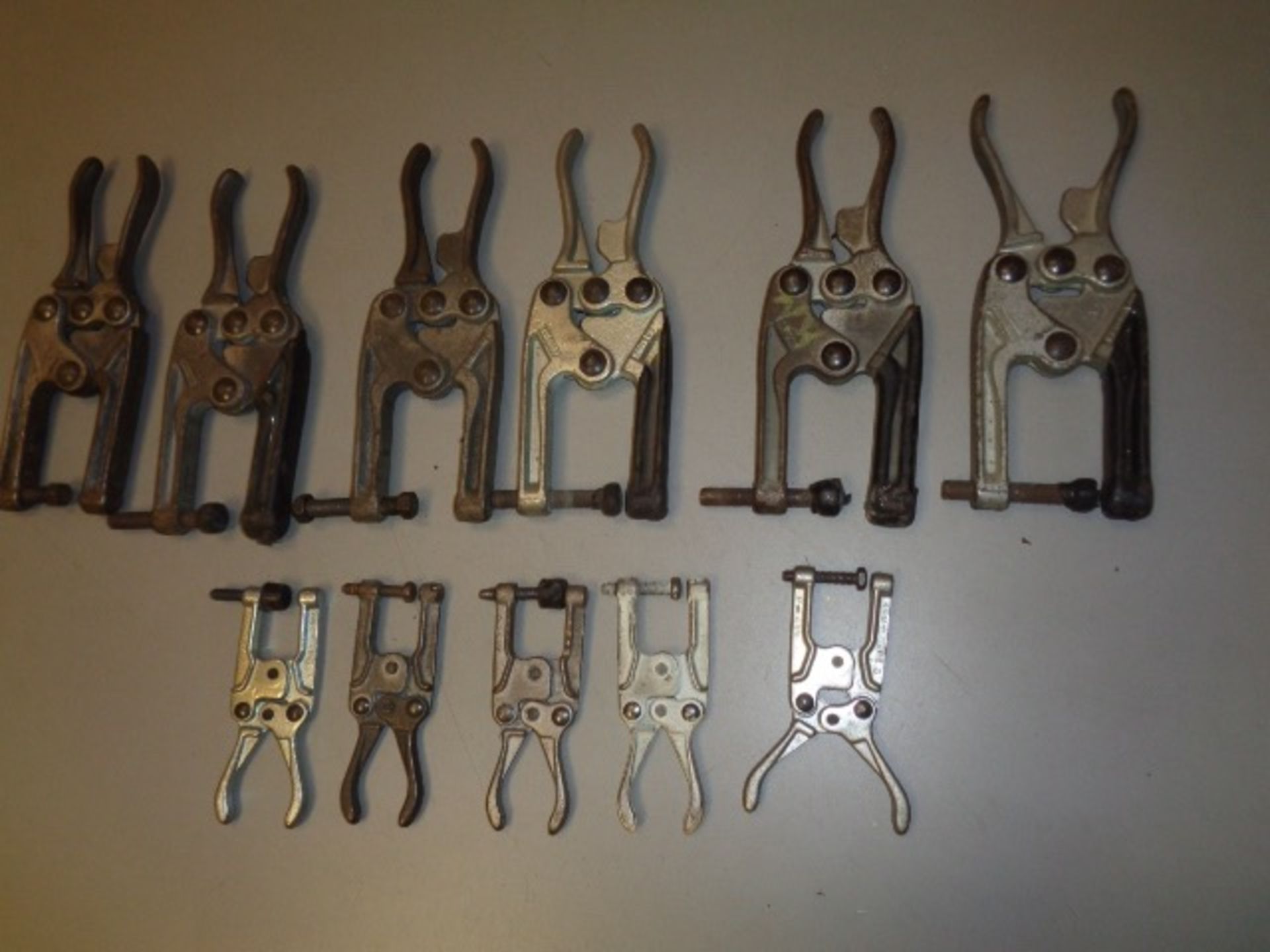 Lot of 11 Welding Clamps - Image 2 of 3