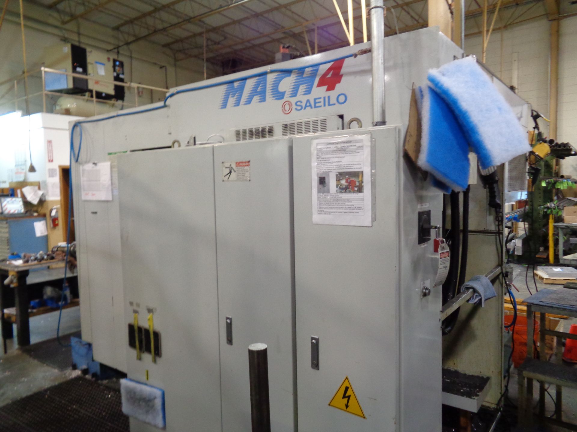 SAEILO Mach 4 Horizontal Cnc Machining Center - FANUC Control ( Being Sold Off Site ) - Image 5 of 14