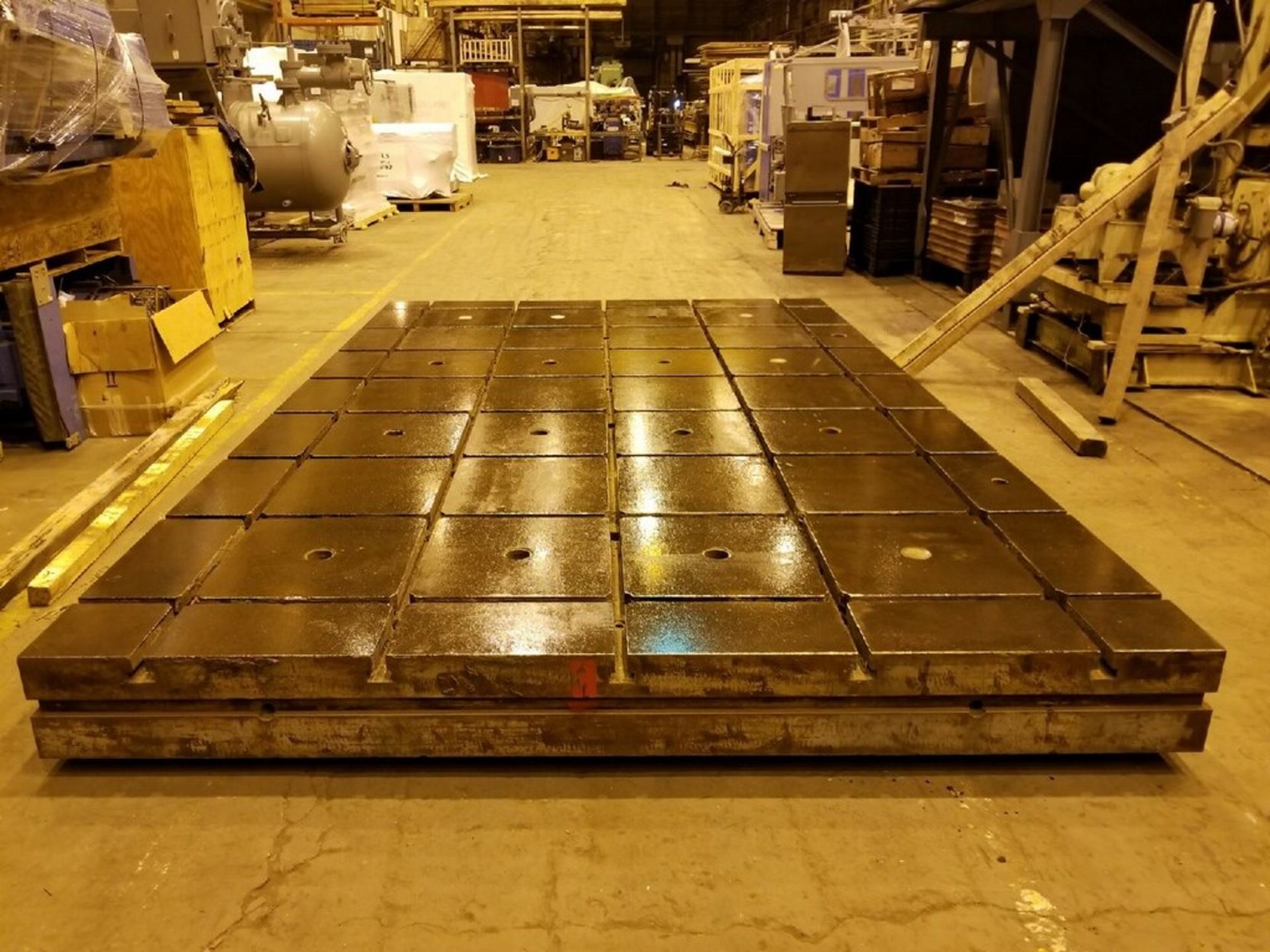 T-Slotted Floor Plate 16FT x 10FT x 12 IN - Plate #3