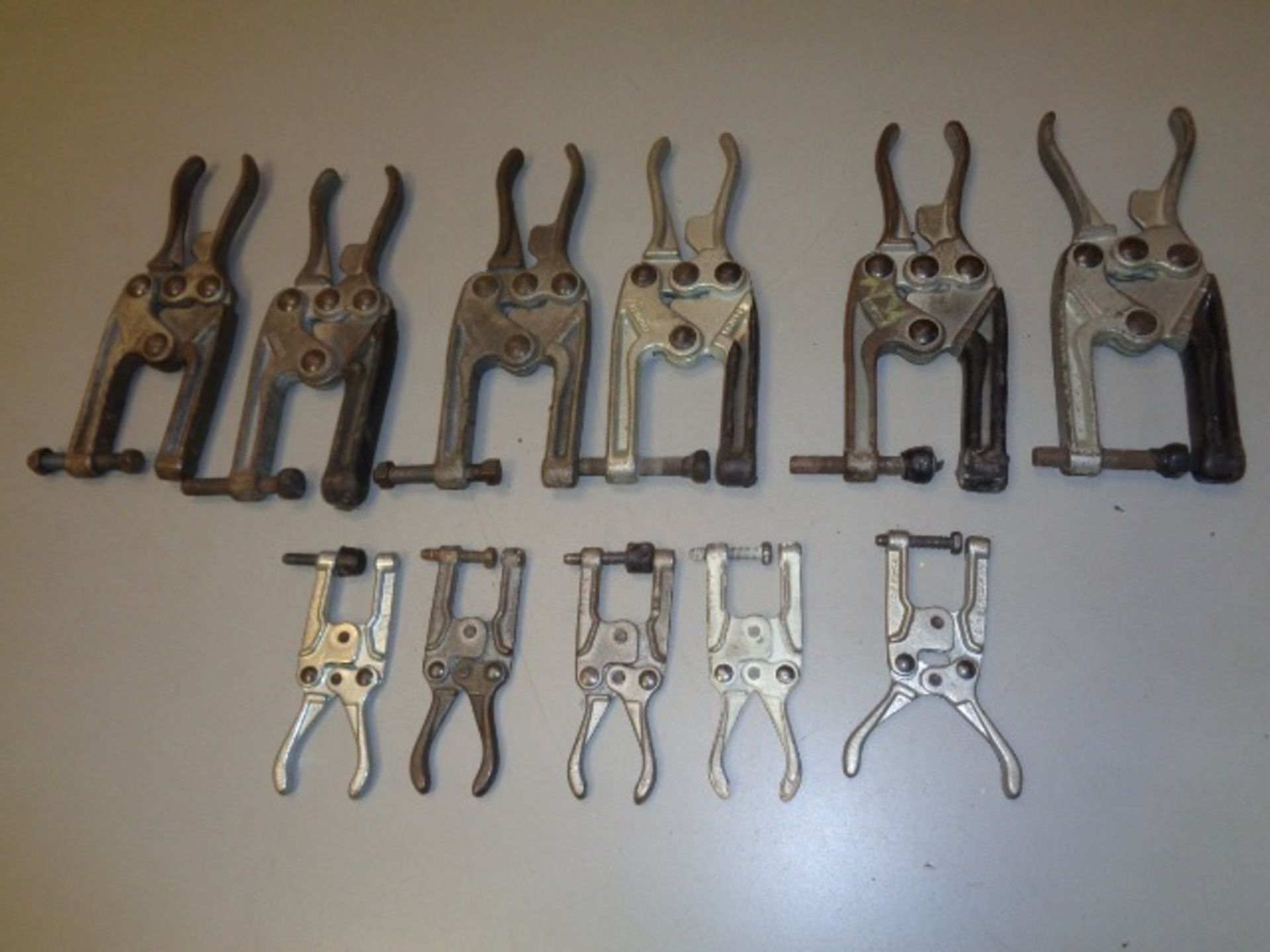 Lot of 11 Welding Clamps