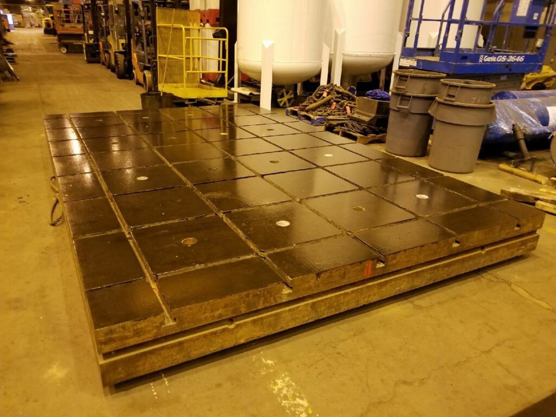 T-Slotted Floor Plate 16FT x 10FT x 12 IN - Plate # 4