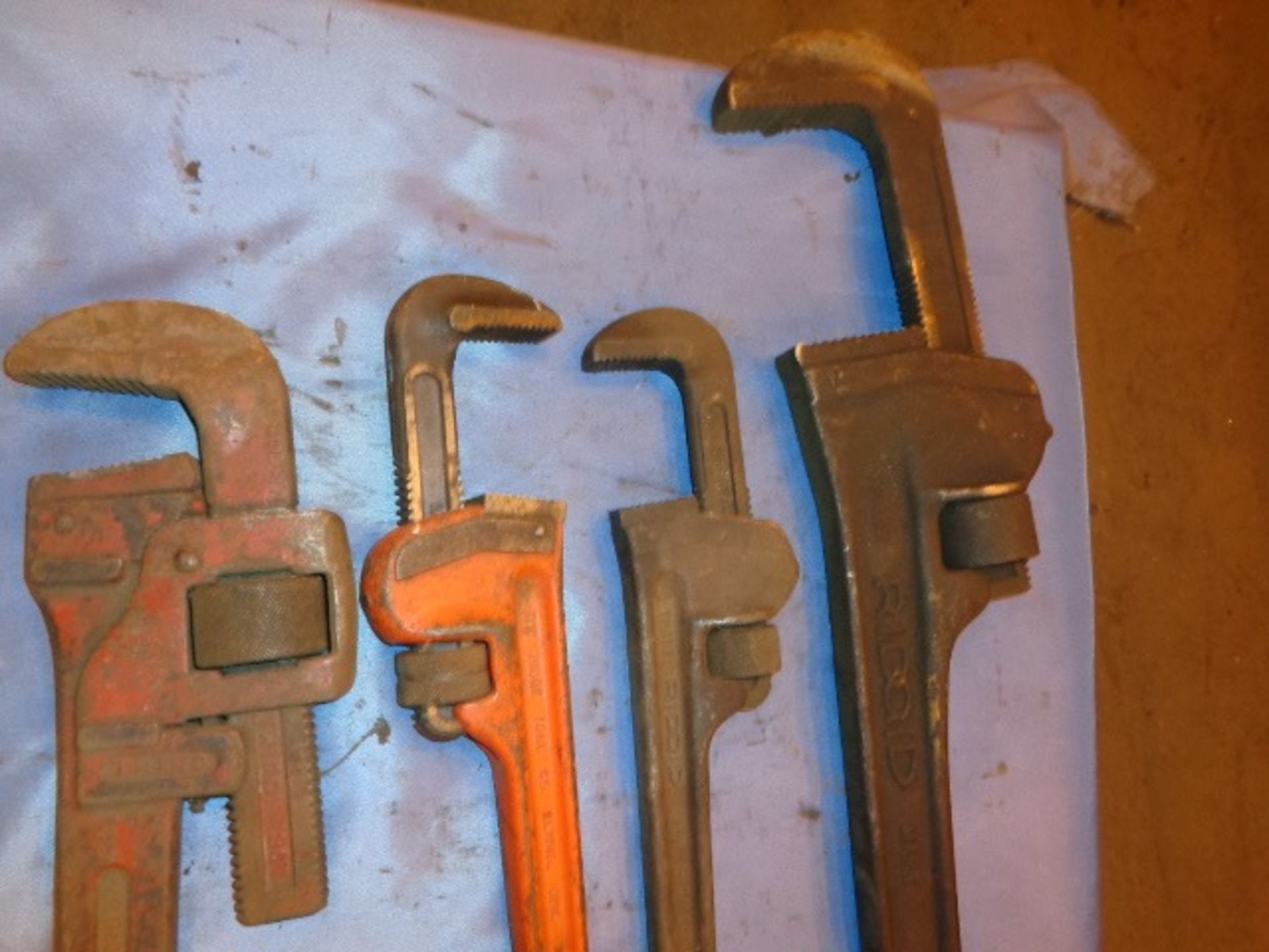 Lot of 5 Pipe Wrenches - Image 7 of 8