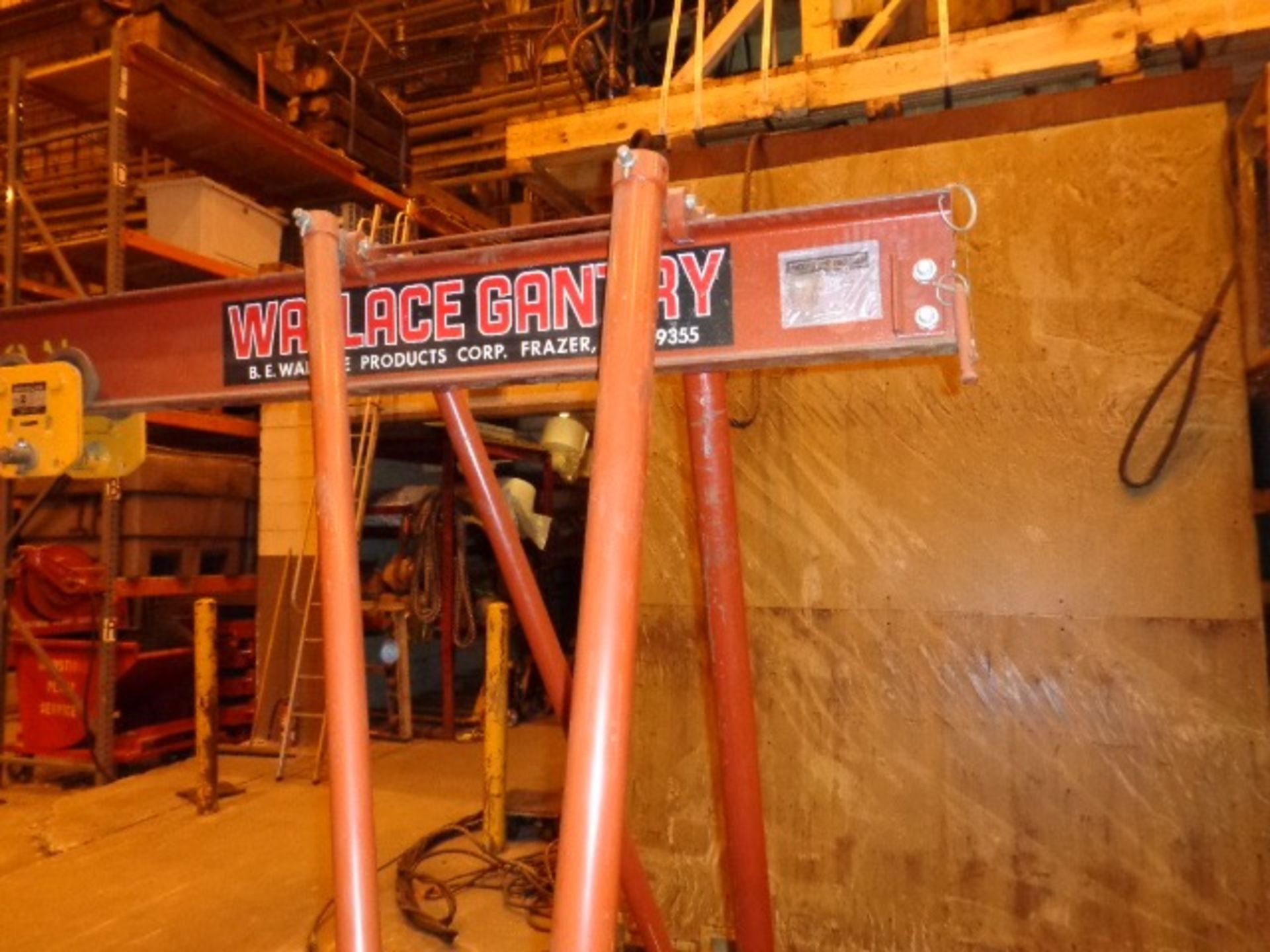 Two Ton Wallace Gantry Crane - Image 7 of 8