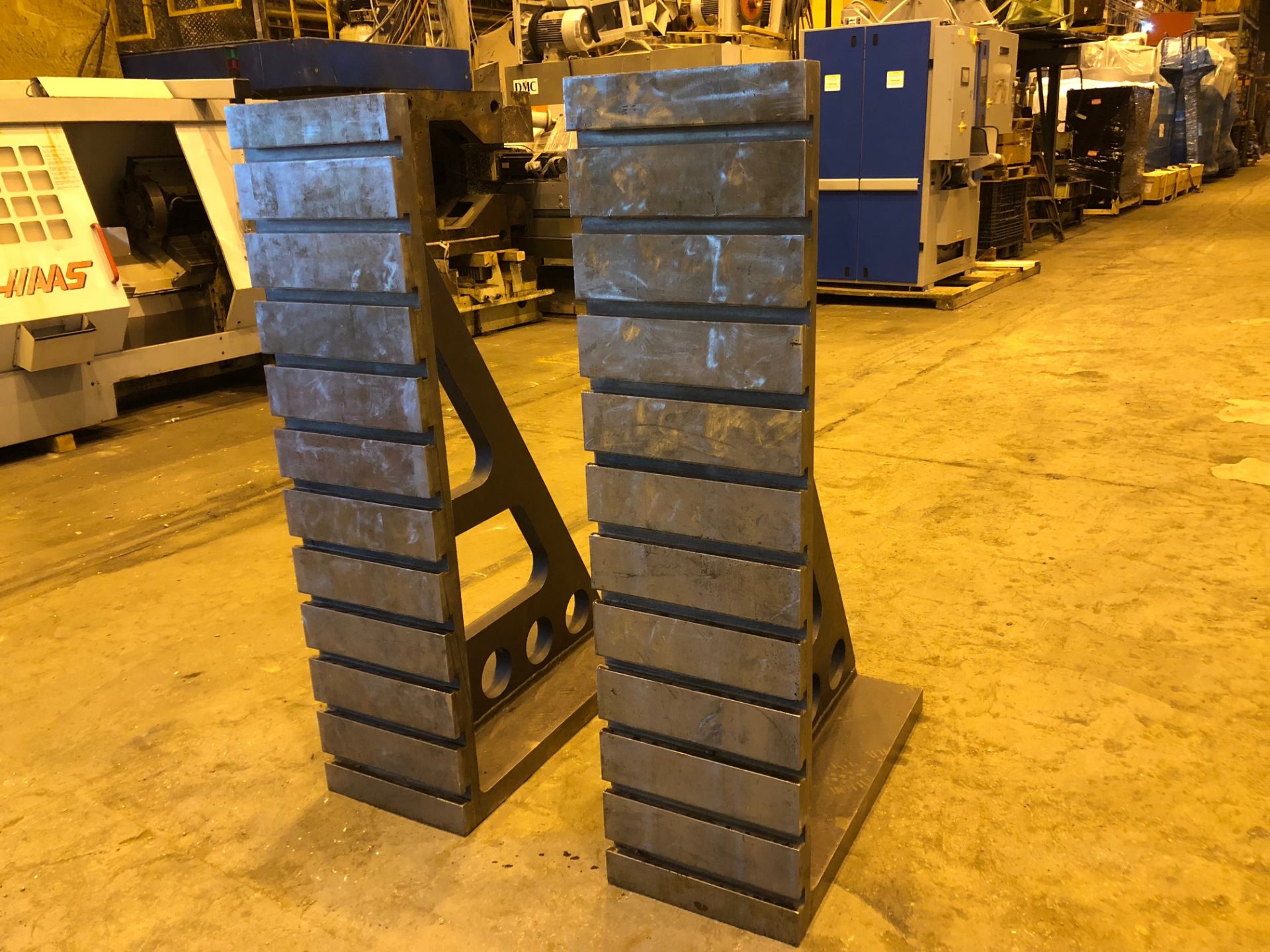 TWO - T Slotted Angle Plates 60 in x 16 in for Boring Mill - Image 3 of 12