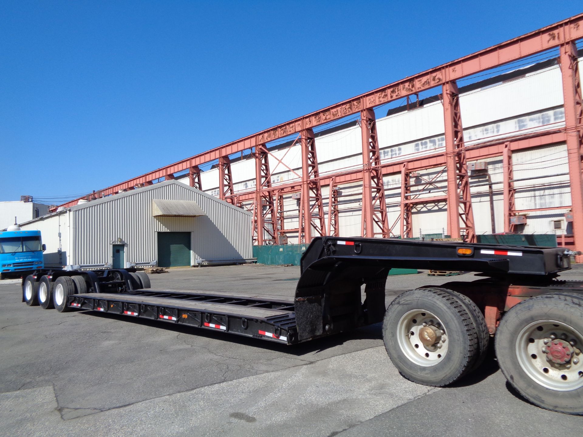 Talbert 51ft Hydraulic Detach 50 TON Loyboy RGN Equipment Flat Bed Trailer - Image 14 of 14