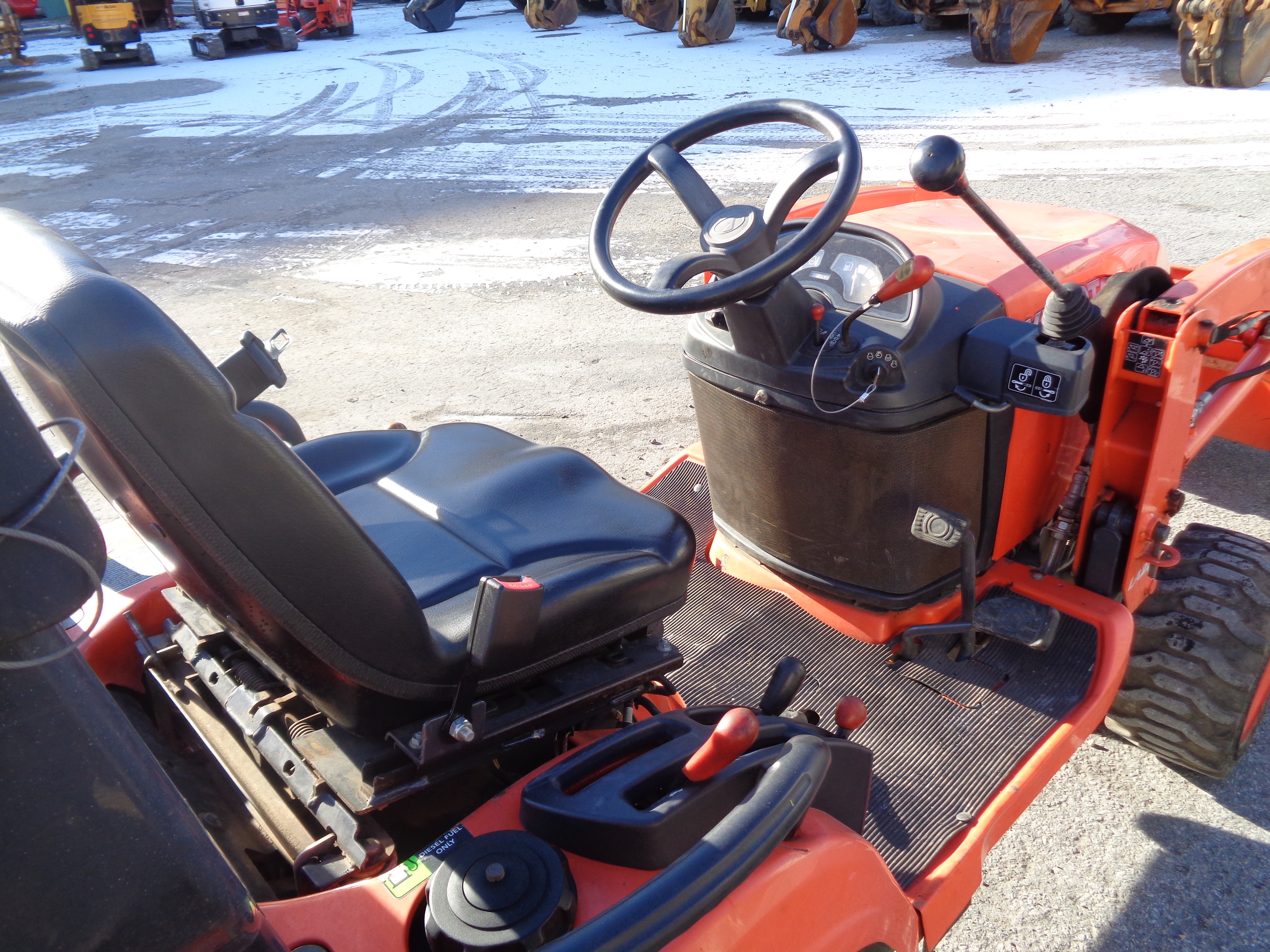 kubota bx25 backhoe make kubota model bx25 year 2012 s n 60752 hours 1081 3  point hitch