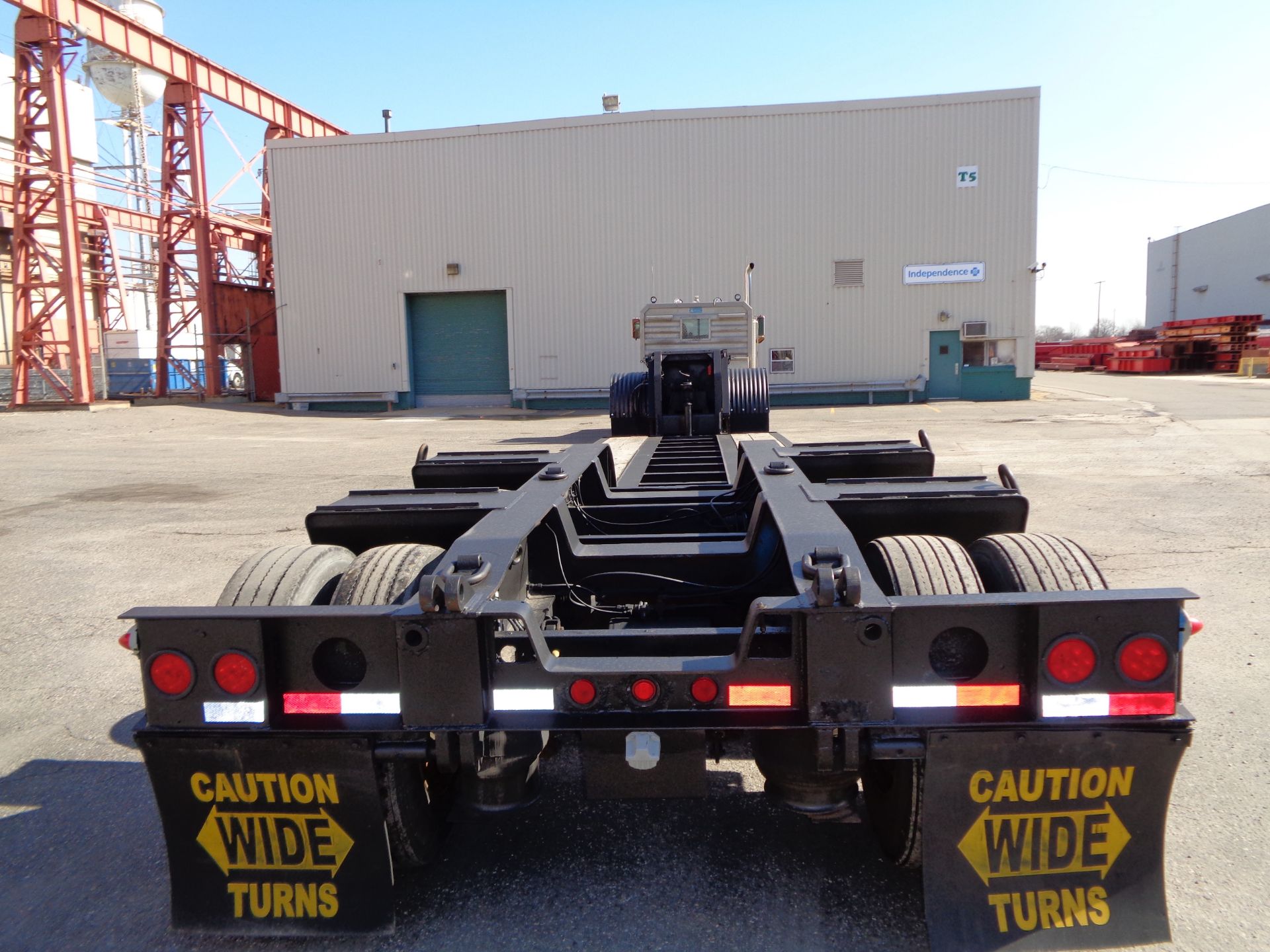 Talbert 51ft Hydraulic Detach 50 TON Loyboy RGN Equipment Flat Bed Trailer - Image 10 of 14