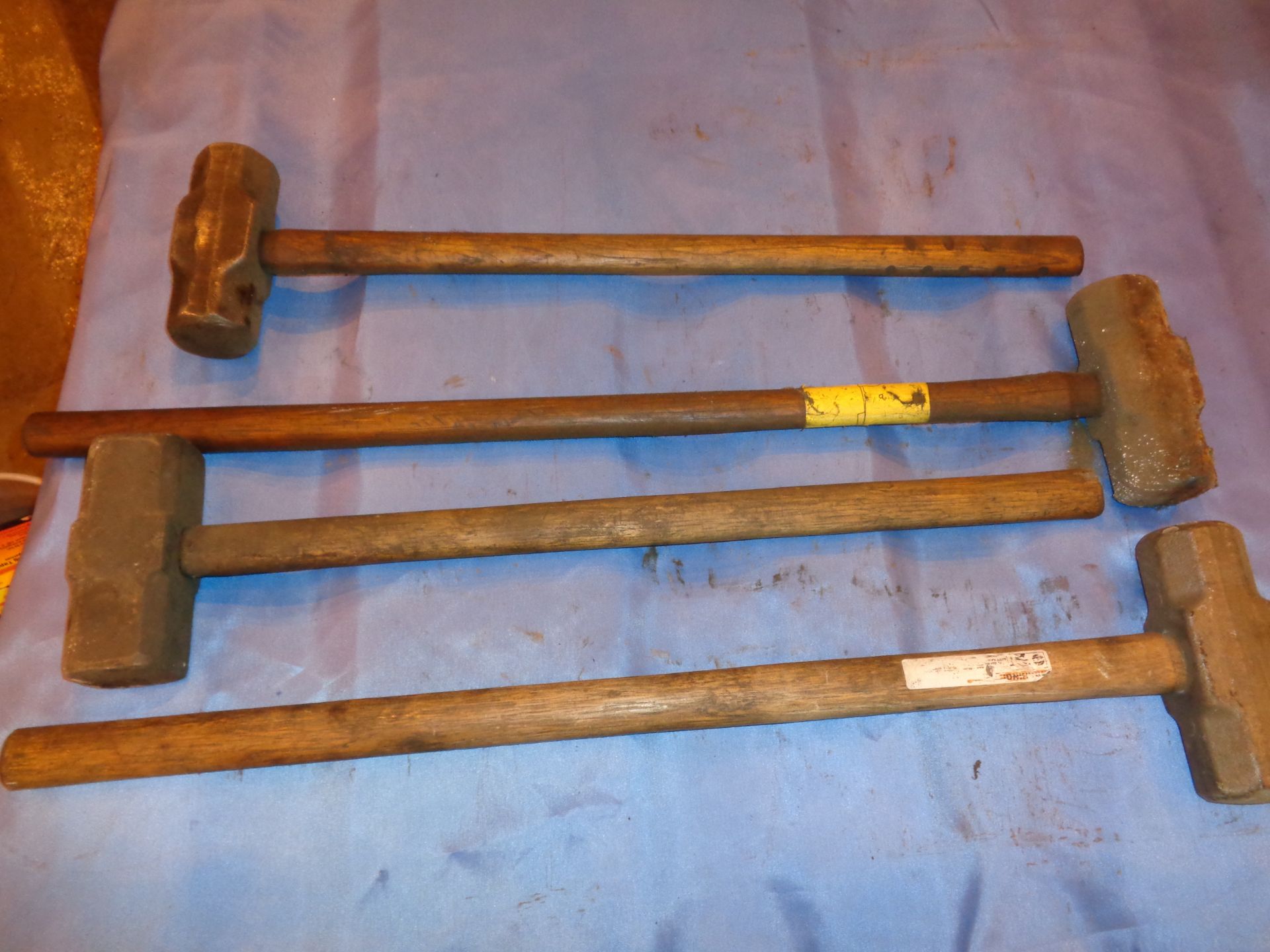 Lot of 4 Sledge Hammers