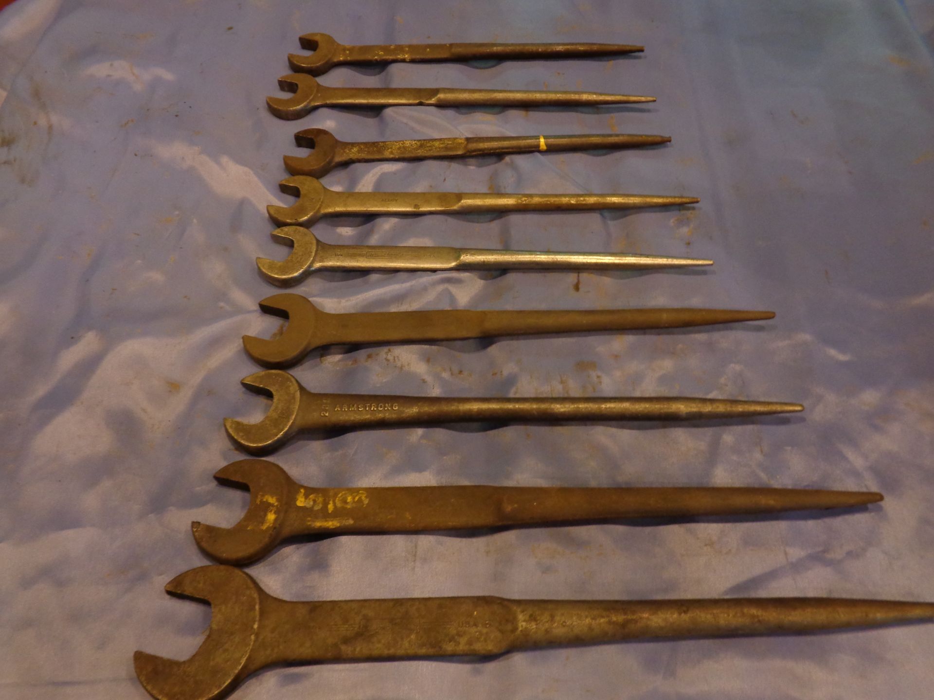 Lot of 9 Spud Wrenches (1)
