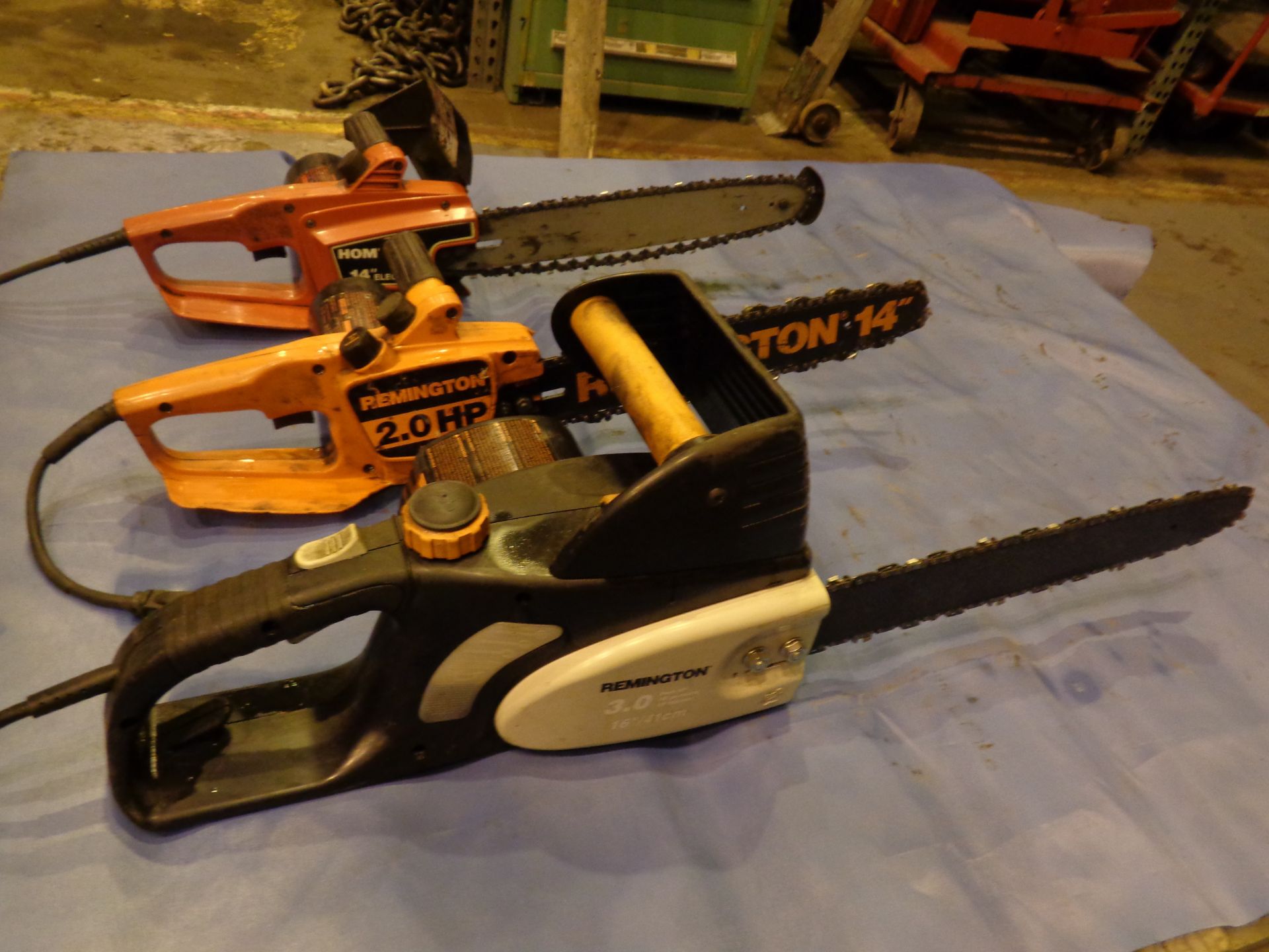 Lot of 3 Chain Saws