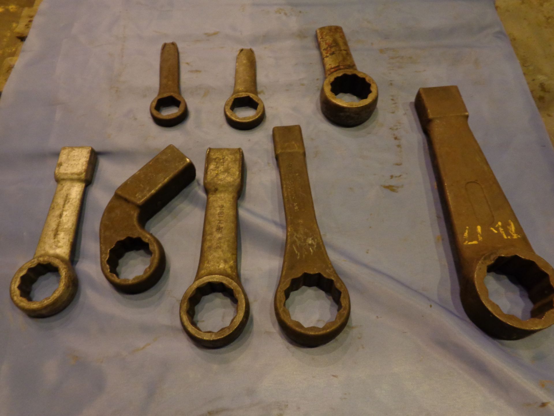 Lot of 8 Slug Wrenches