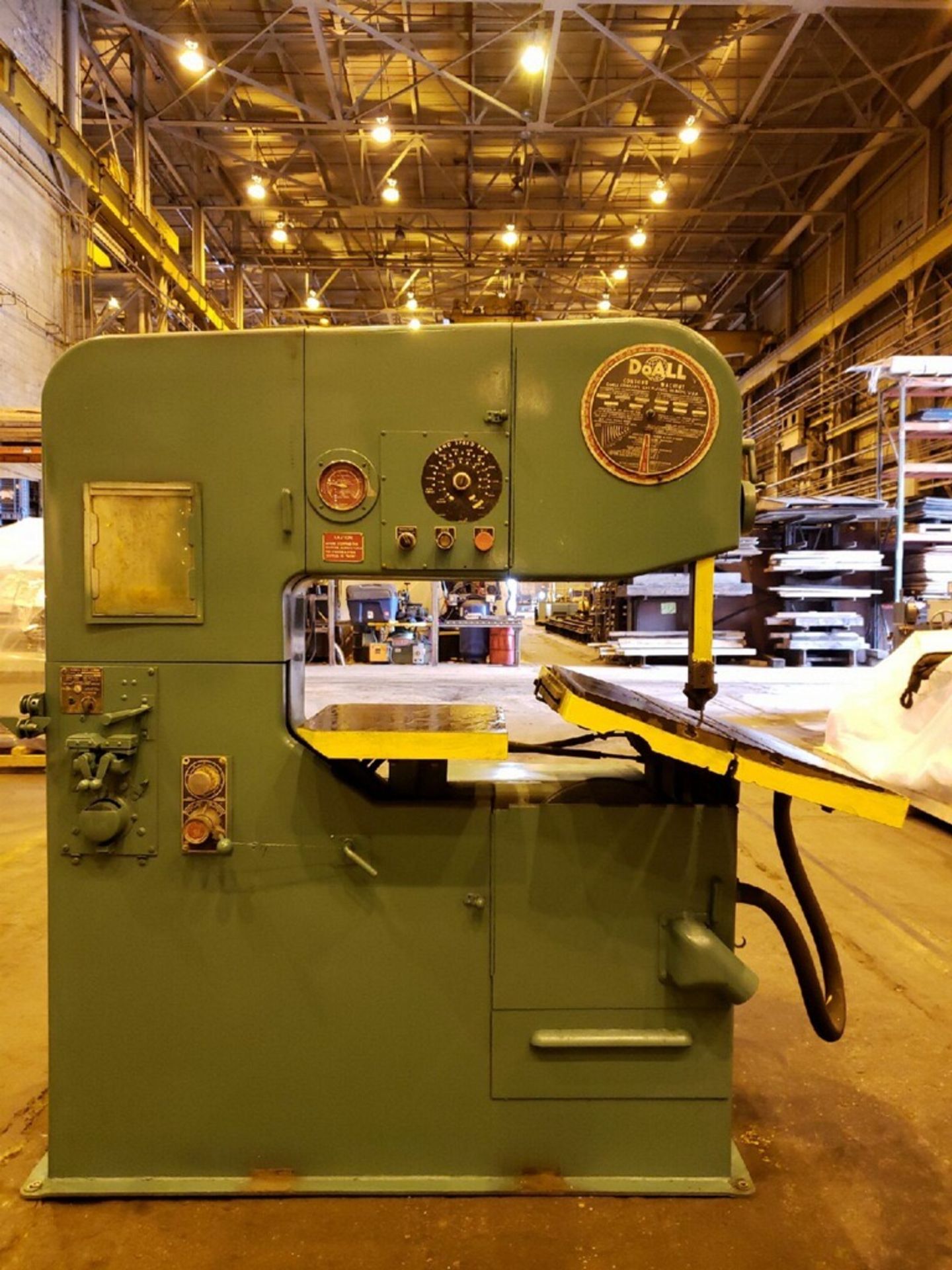 DoAll Vertical Band Saw