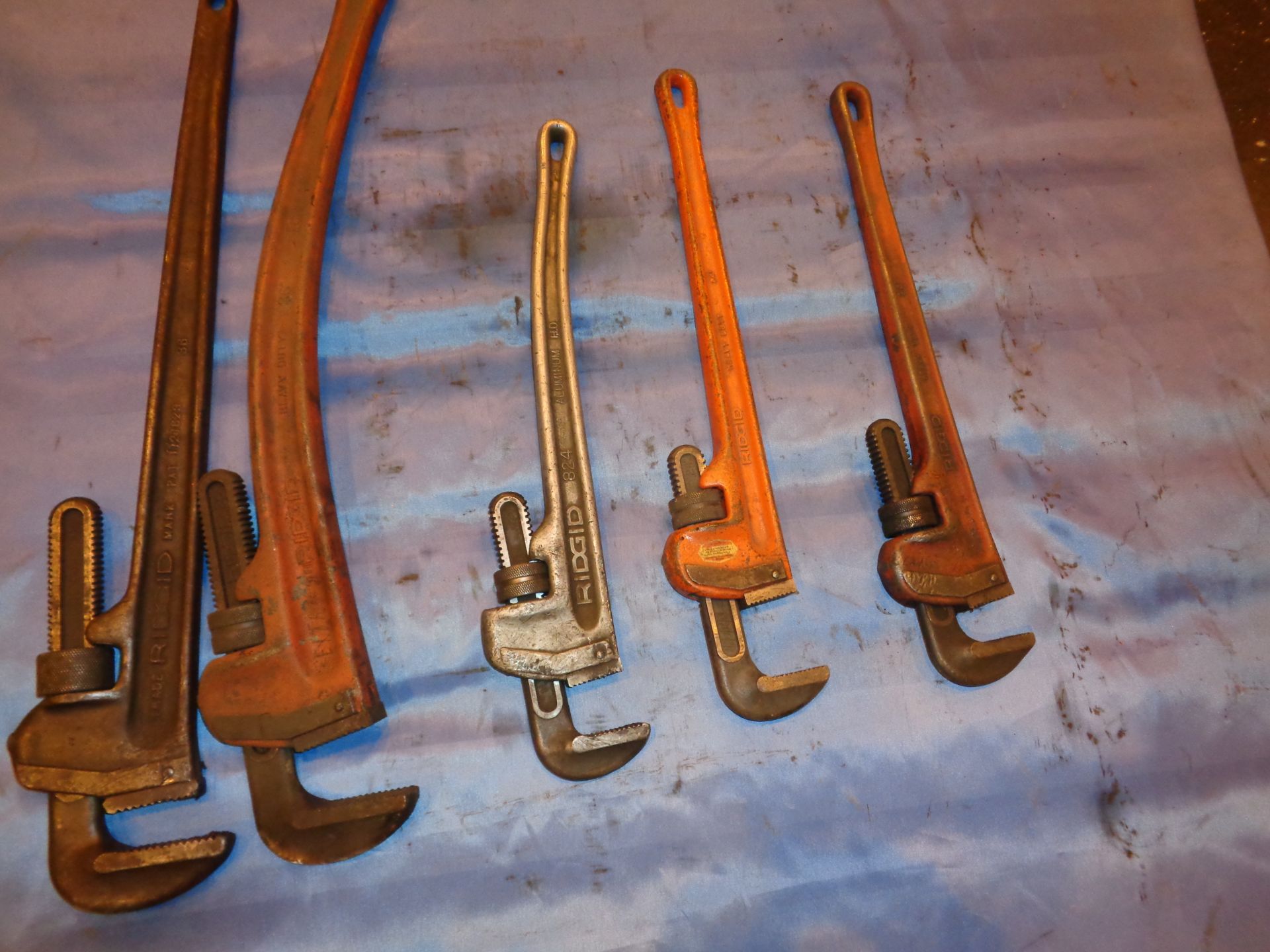 5 Pipe Wrenches - Image 4 of 6