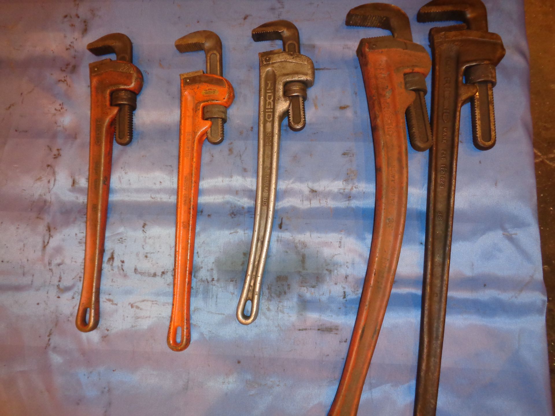 5 Pipe Wrenches - Image 5 of 6
