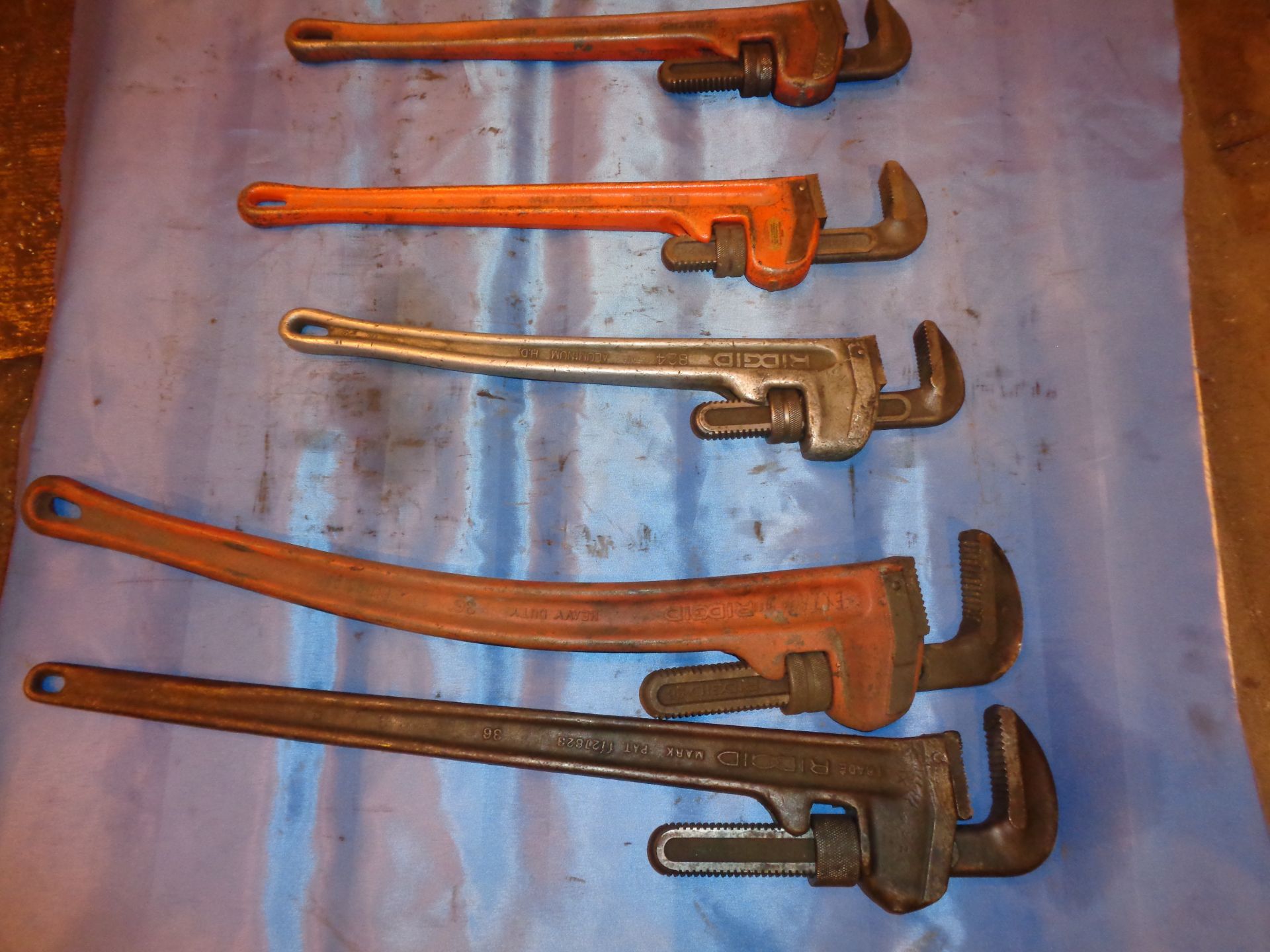 5 Pipe Wrenches - Image 6 of 6