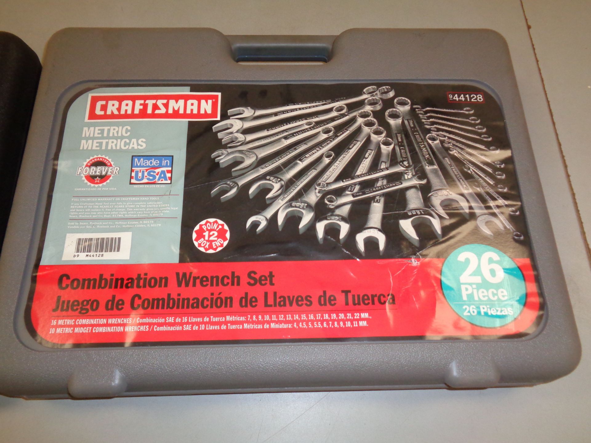 Set of 2 Craftsman 26 Piece Wrench Sets - Metric and Standard - Image 8 of 9