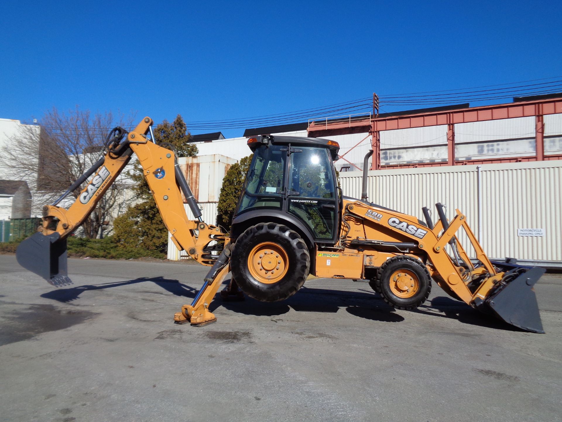 2014 Case 580SN Backhoe Loader - 4x4 - Extendahoe - Image 5 of 14