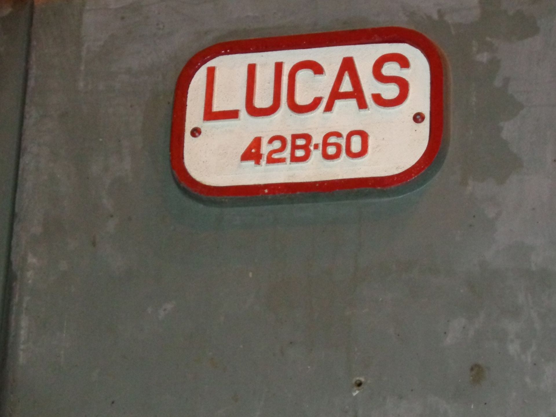 Lucas 42B-60 Horizontal Boring Mill - Image 6 of 9