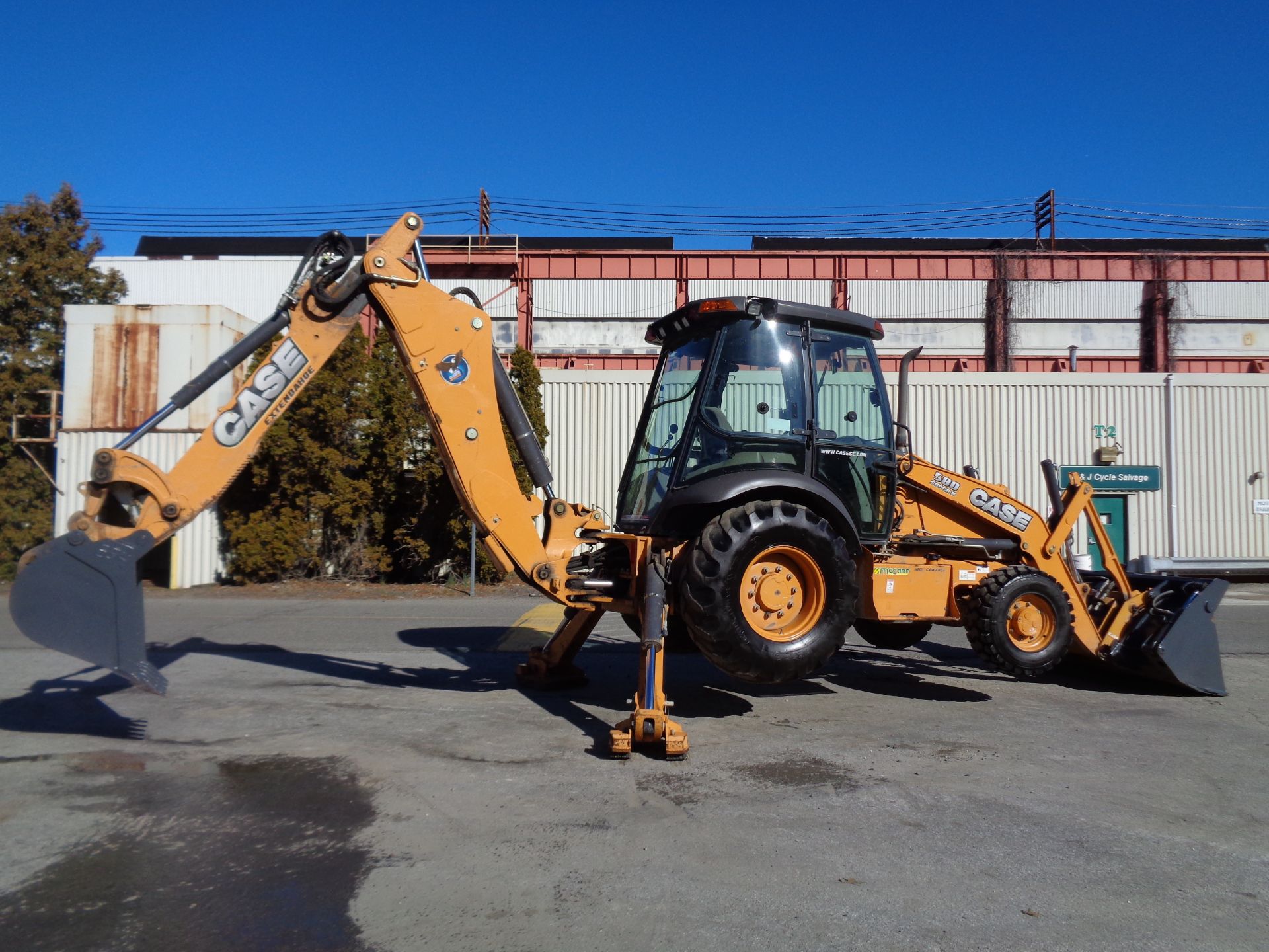 2014 Case 580SN Backhoe Loader - 4x4 - Extendahoe - Image 4 of 14