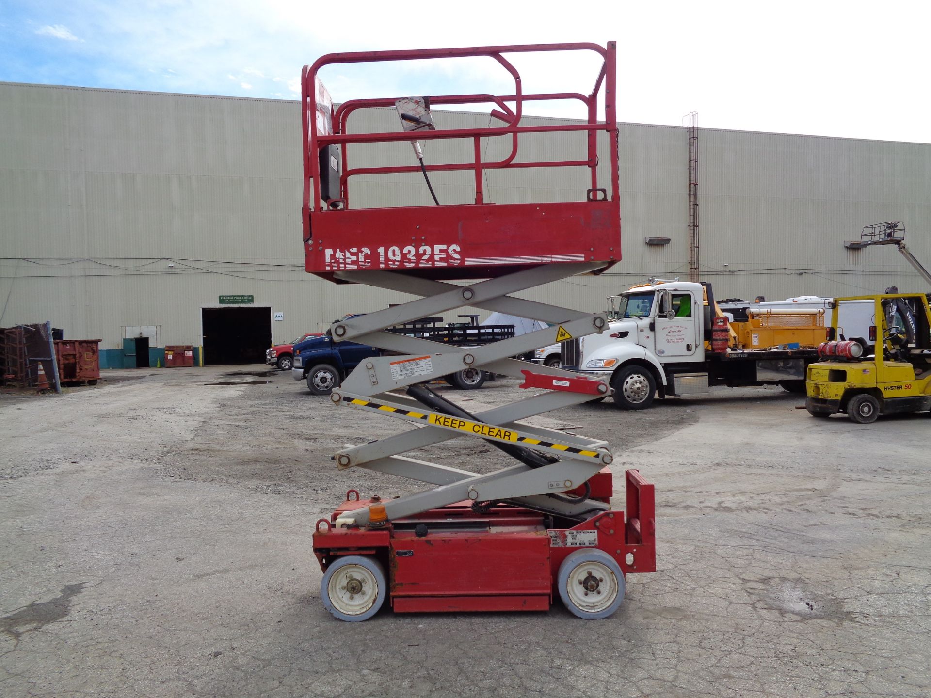 MEC-1932ES-Man Aerial Boom Scissor Lift -19FT Height-Max 500LB