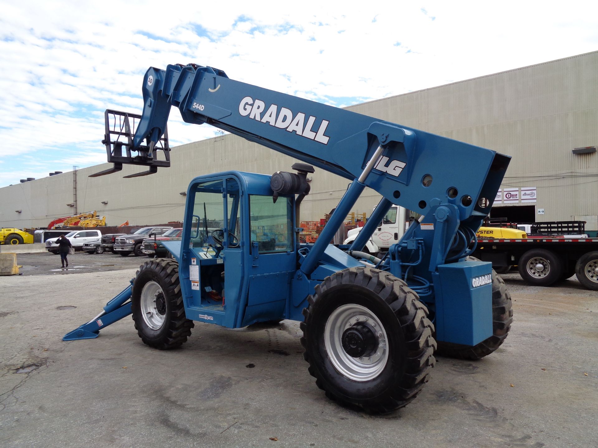 Gradall 544D-10 Telescopic Forklift -10,000 lbs - Image 17 of 29