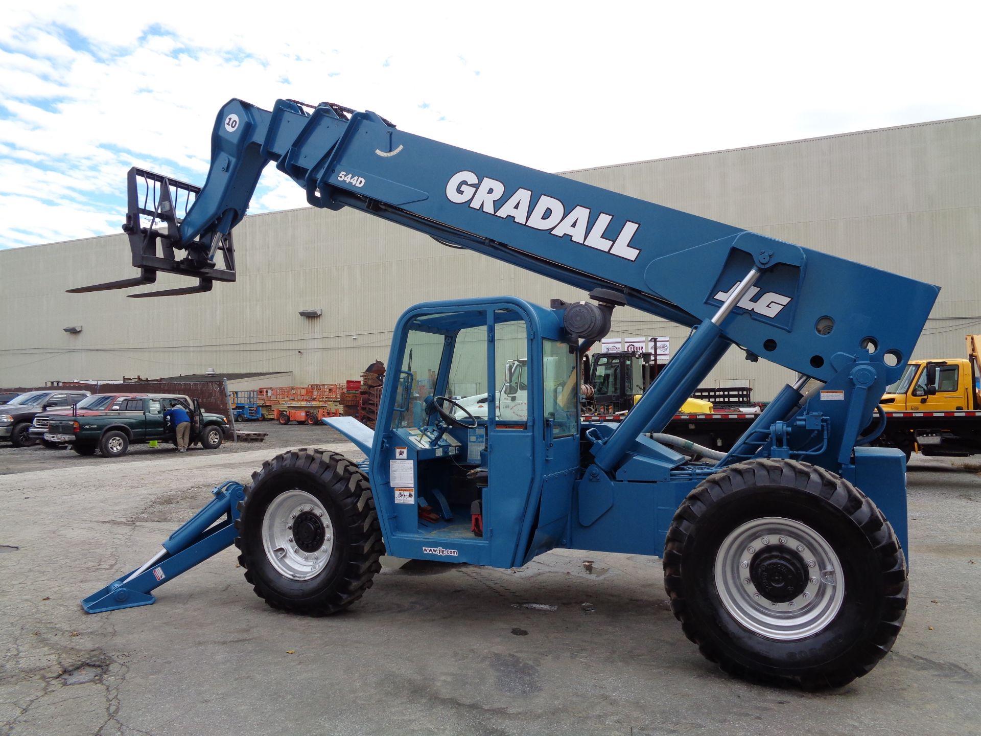 Gradall 544D-10 Telescopic Forklift -10,000 lbs - Image 16 of 29