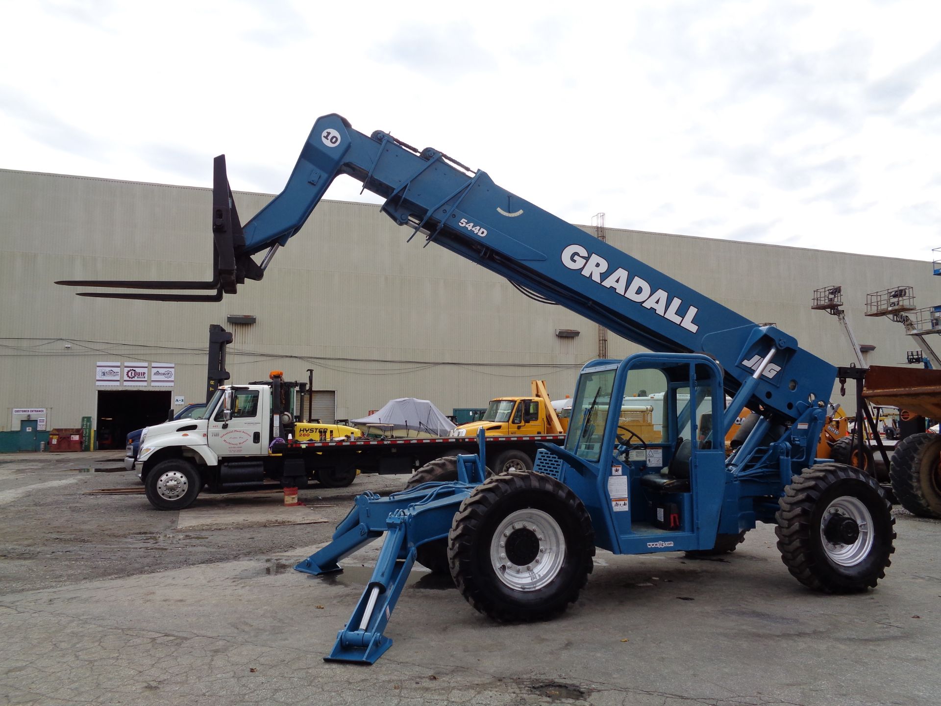 Gradall 544D-10 Telescopic Forklift -10,000 lbs - Image 14 of 29