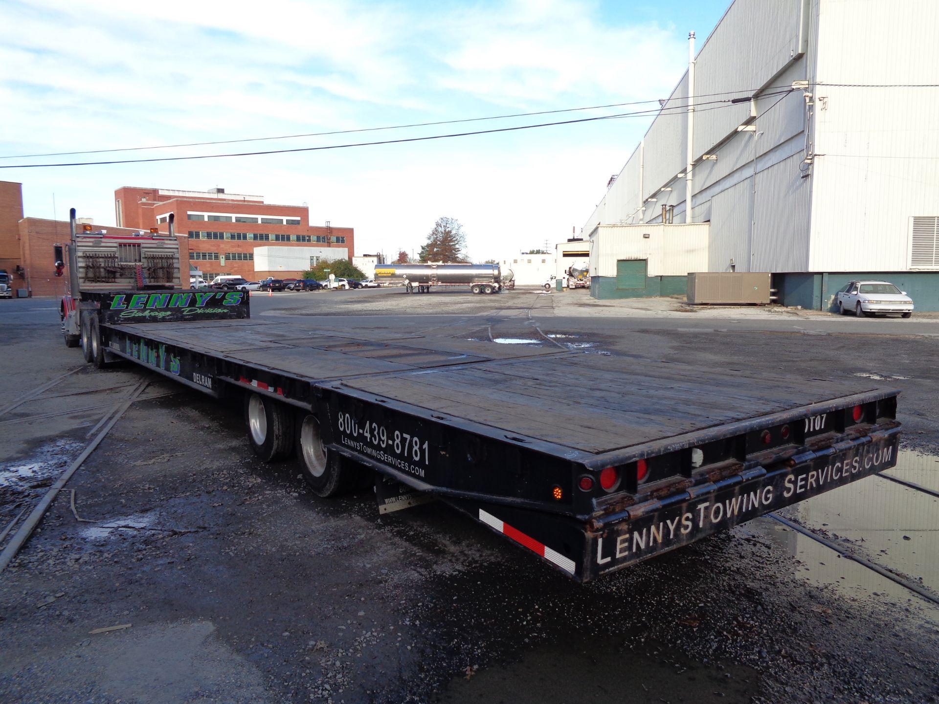 2008 Talbert Drop Deck Dove Tail Trailer - Image 10 of 20