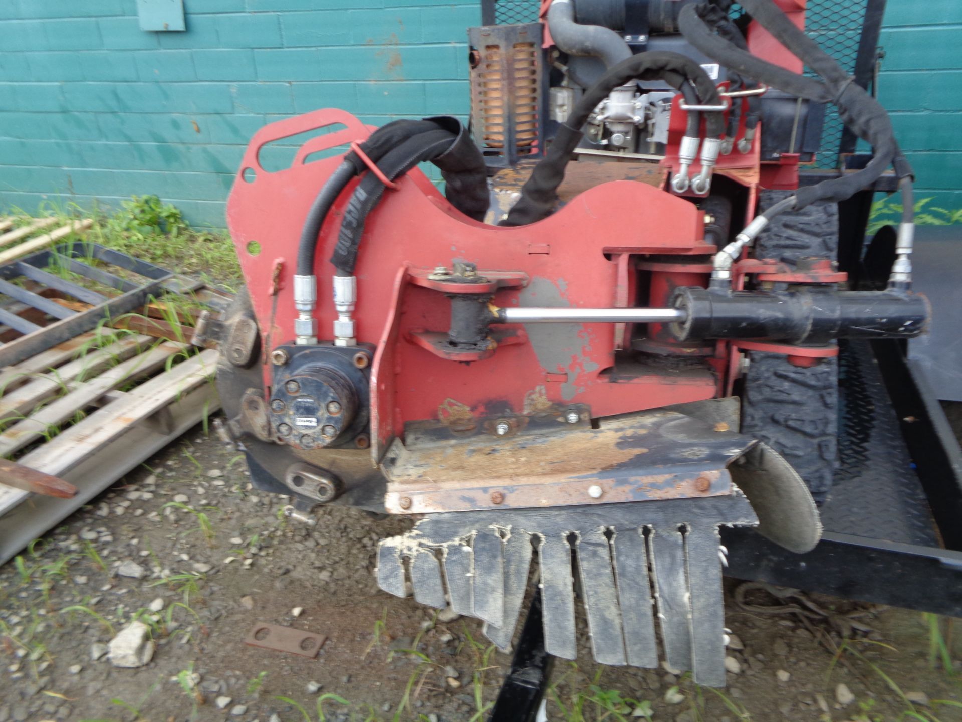 2013 Toro STX26 Walk Behind Stump Grinder with Trailer - Image 3 of 4