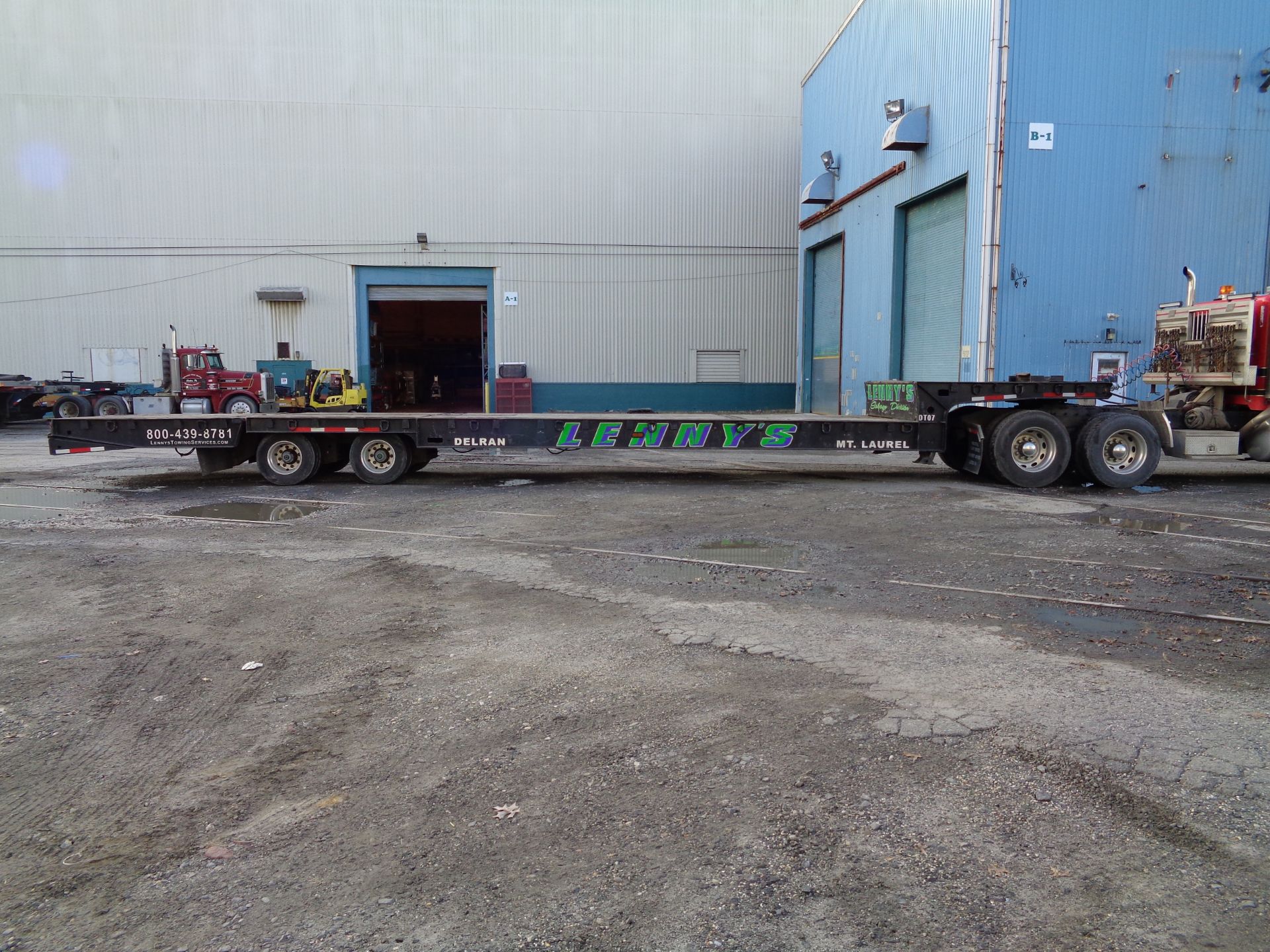 2008 Talbert Drop Deck Dove Tail Trailer - Image 3 of 20