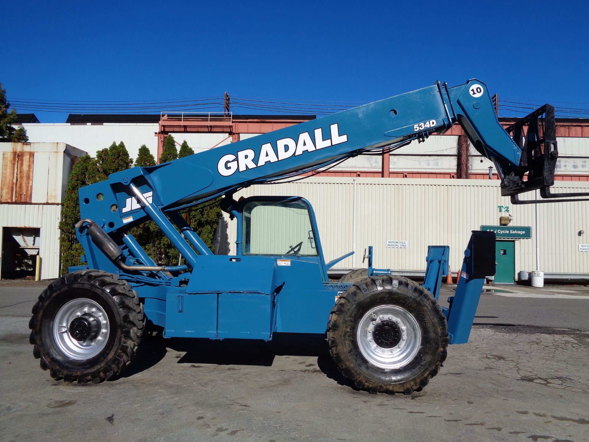 Gradall 534D-10 Telescopic Forklift - 10,000 lbs