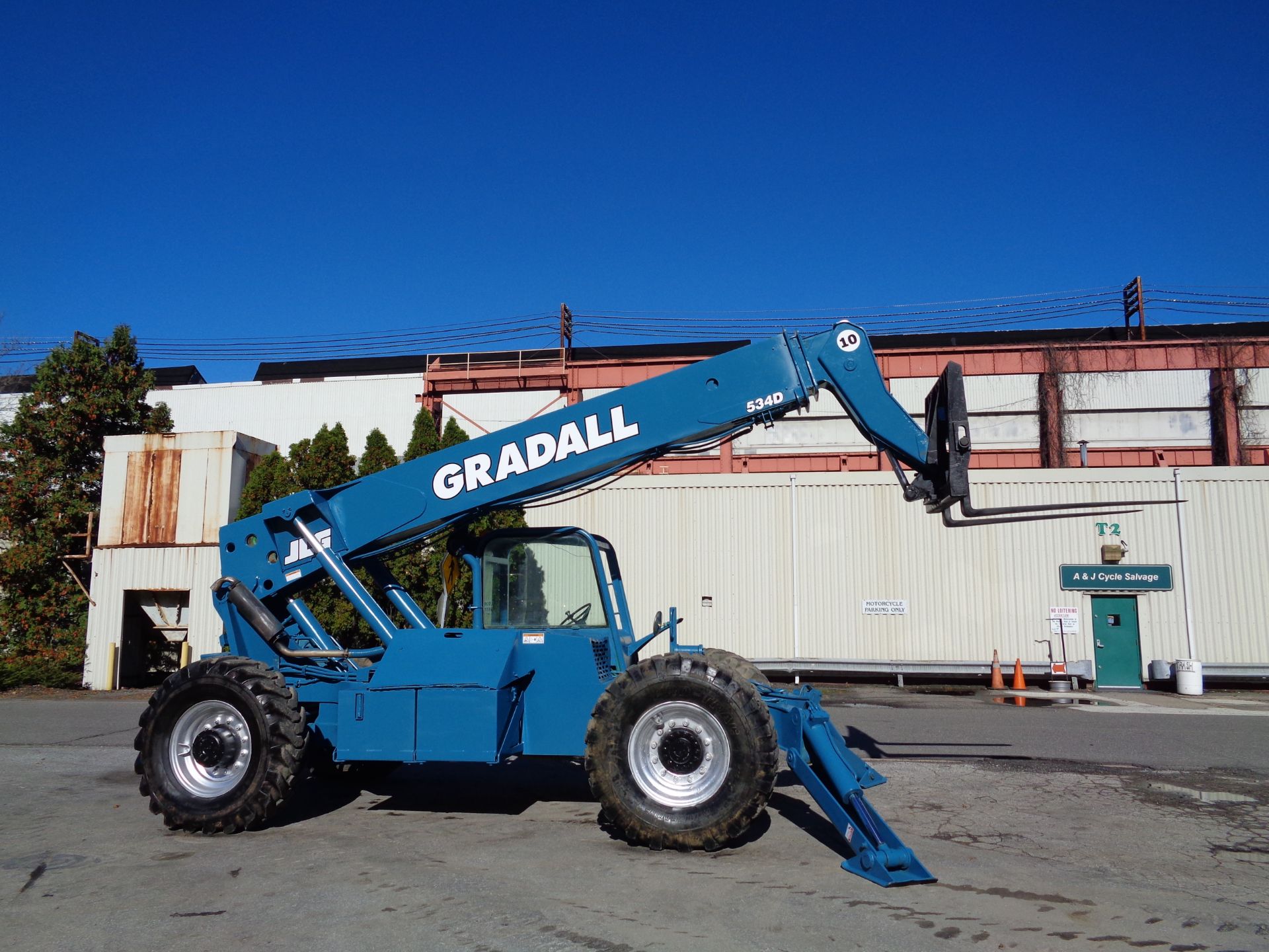 Gradall 534D-10 Telescopic Forklift - 10,000 lbs - Image 7 of 24