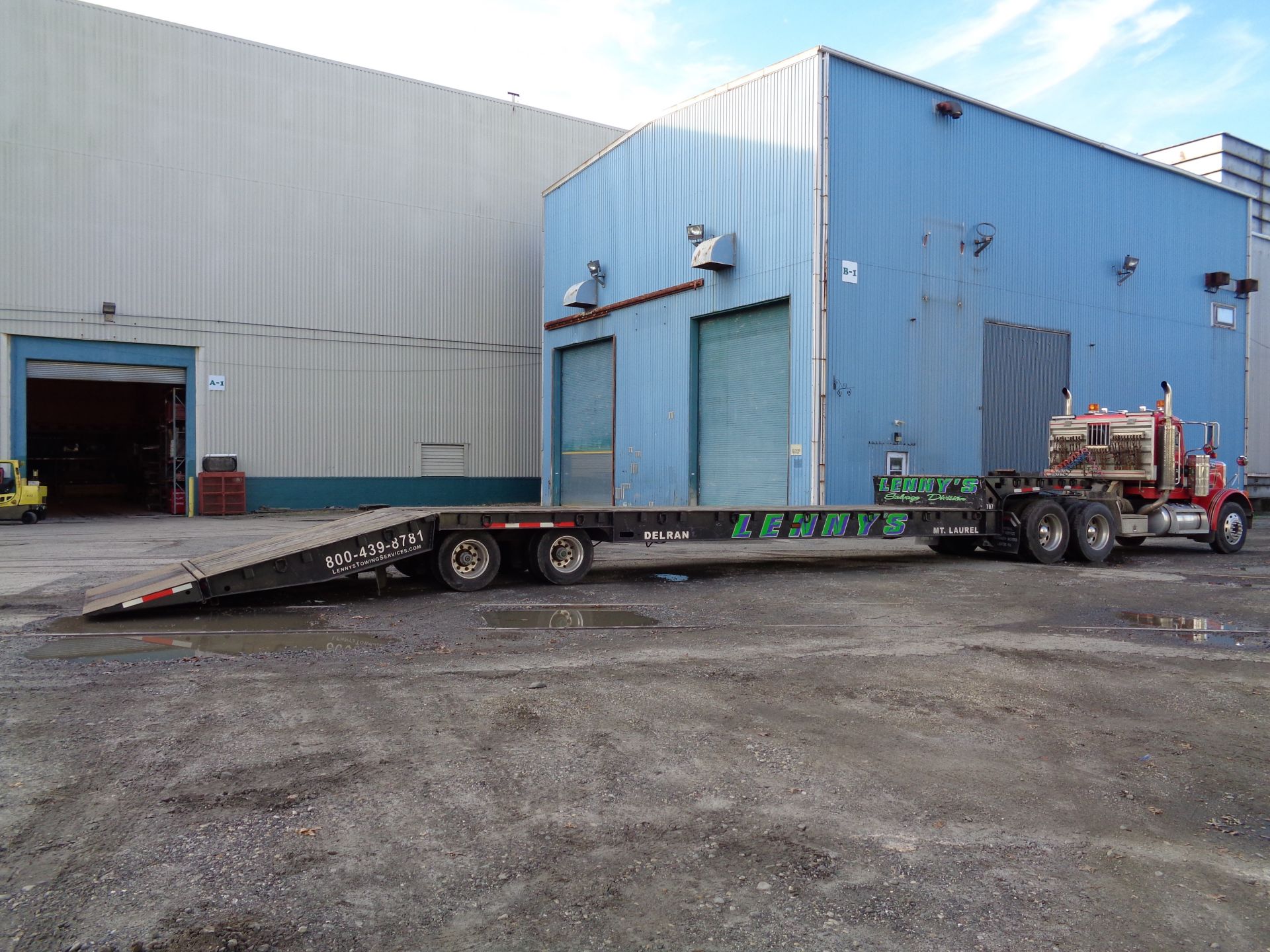 2008 Talbert Drop Deck Dove Tail Trailer - Image 14 of 20