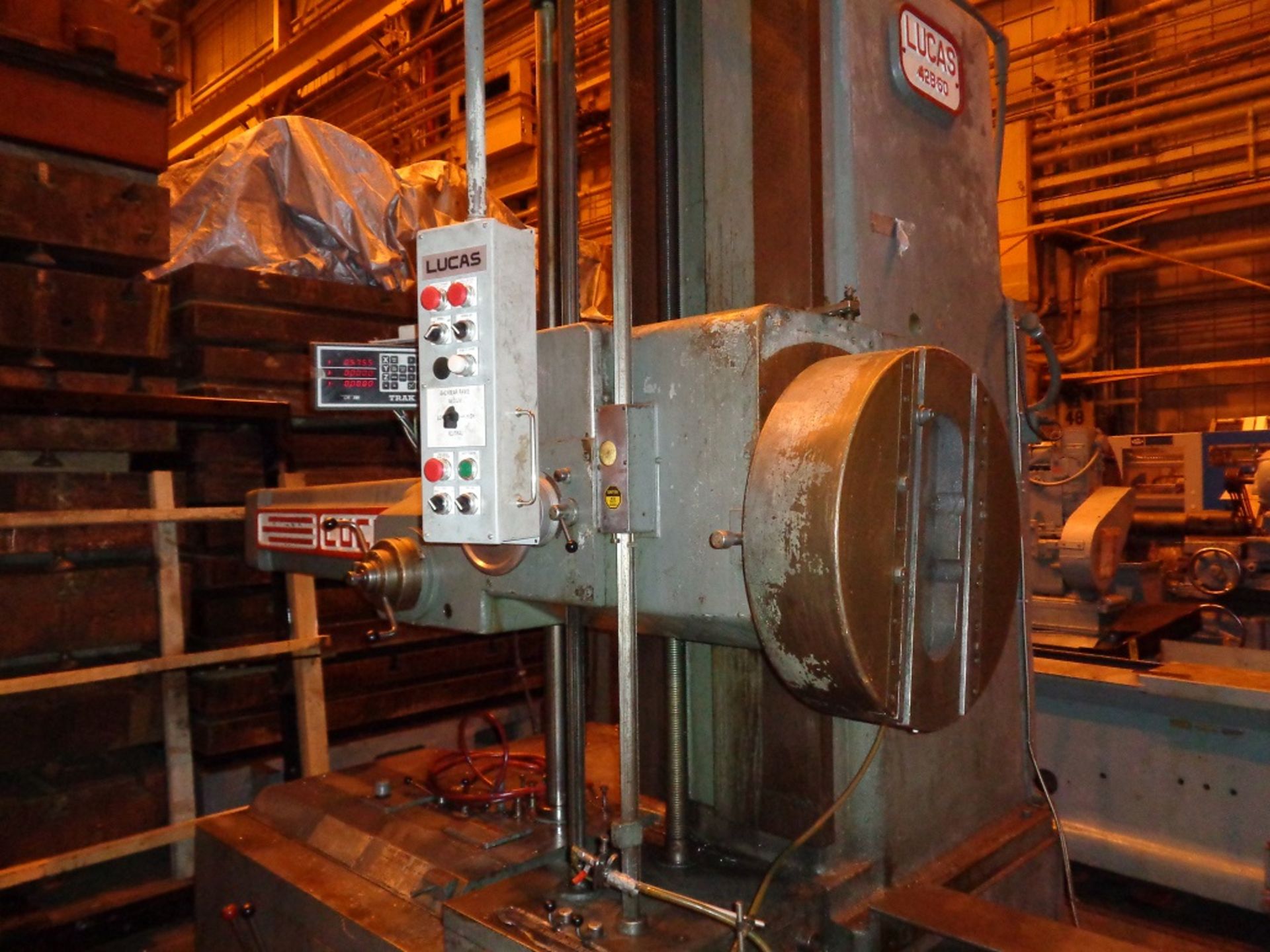 Lucas 42B-60 Horizontal Boring Mill - Image 2 of 9