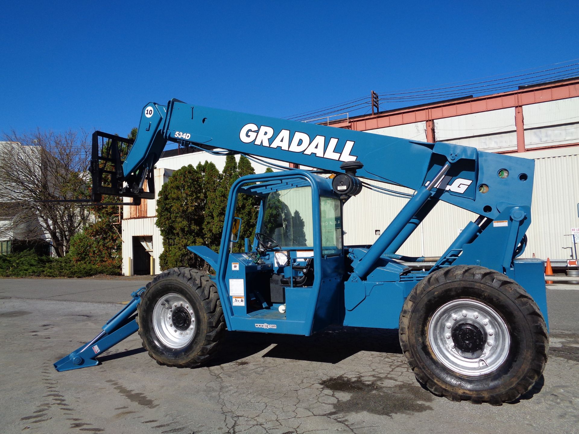 Gradall 534D-10 Telescopic Forklift - 10,000 lbs - Image 13 of 24