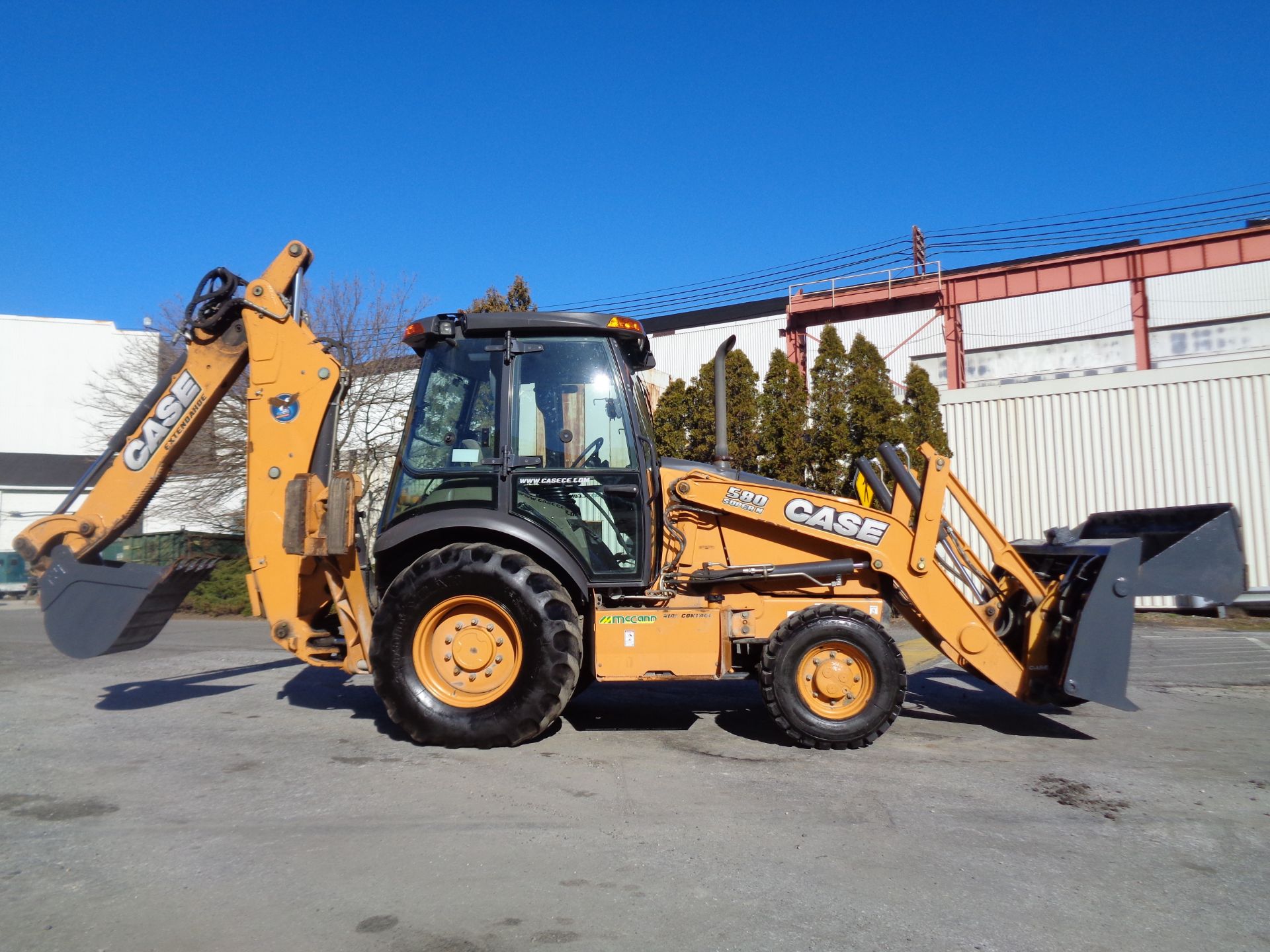 2014 Case 580SN Backhoe Loader - 4x4 - Extendahoe - Image 7 of 14