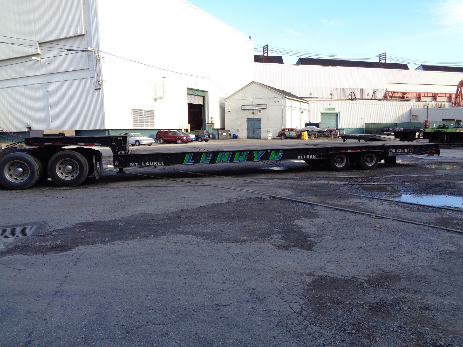 2008 Talbert Drop Deck Dove Tail Trailer - Image 8 of 20