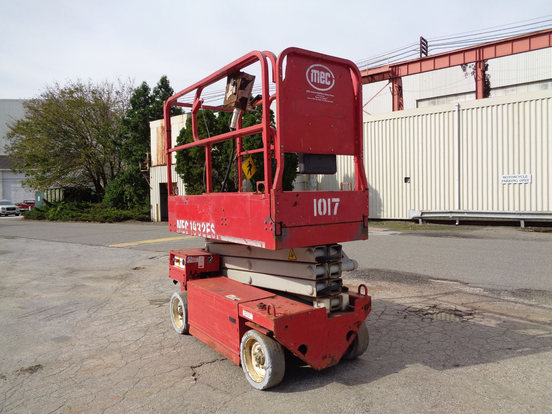 MEC-1932ES-Man Aerial Boom Scissor Lift -19FT Height-Max 500LB - Image 29 of 29