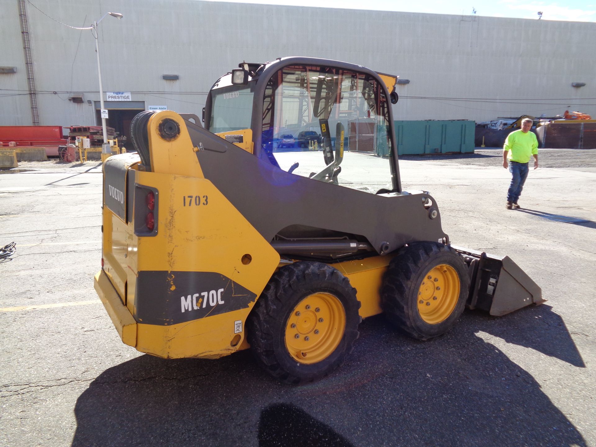 2013 VOLVO MC70 SKID STEER - Only 380 Hours - Image 3 of 12
