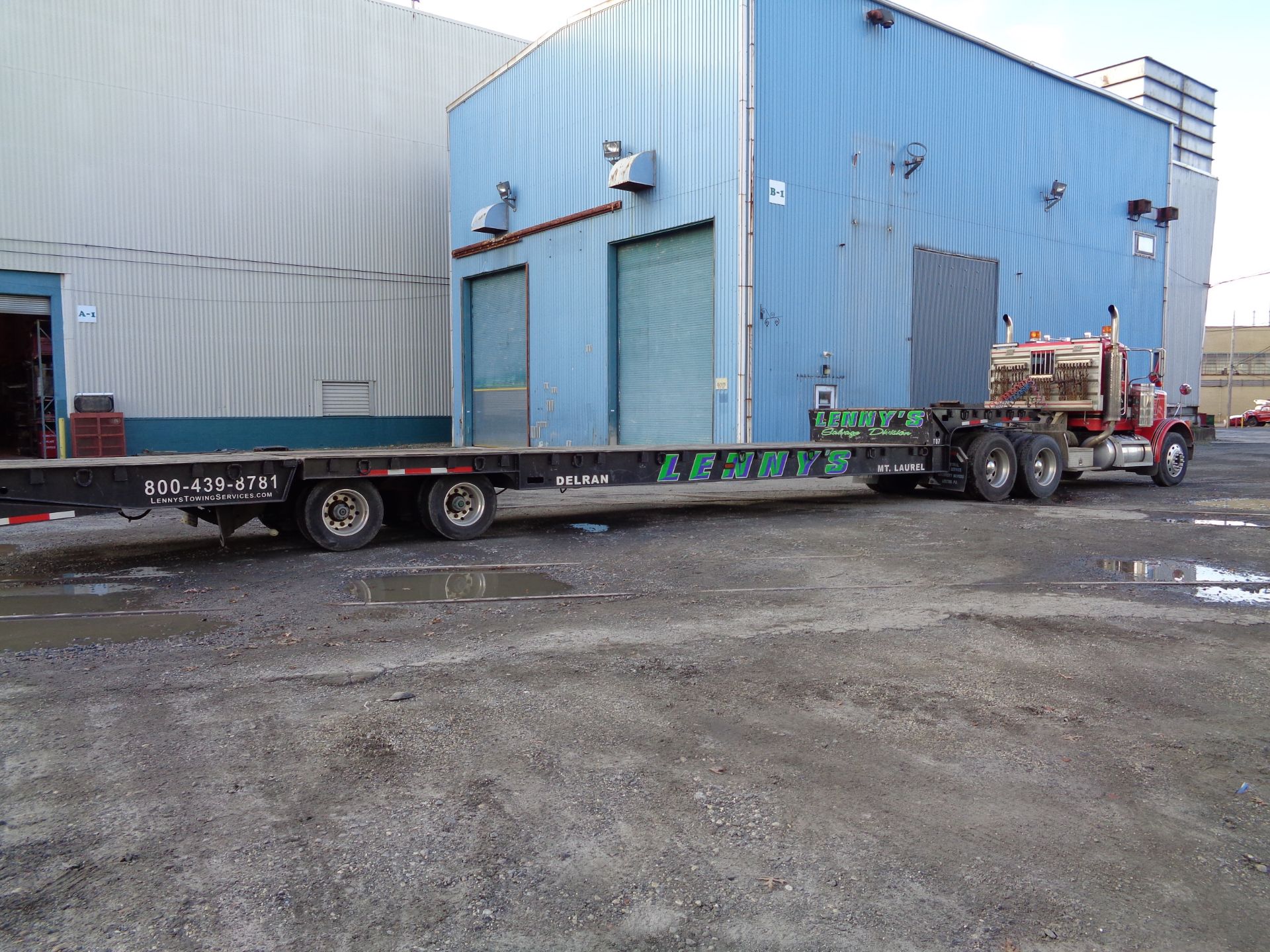 2008 Talbert Drop Deck Dove Tail Trailer - Image 2 of 20