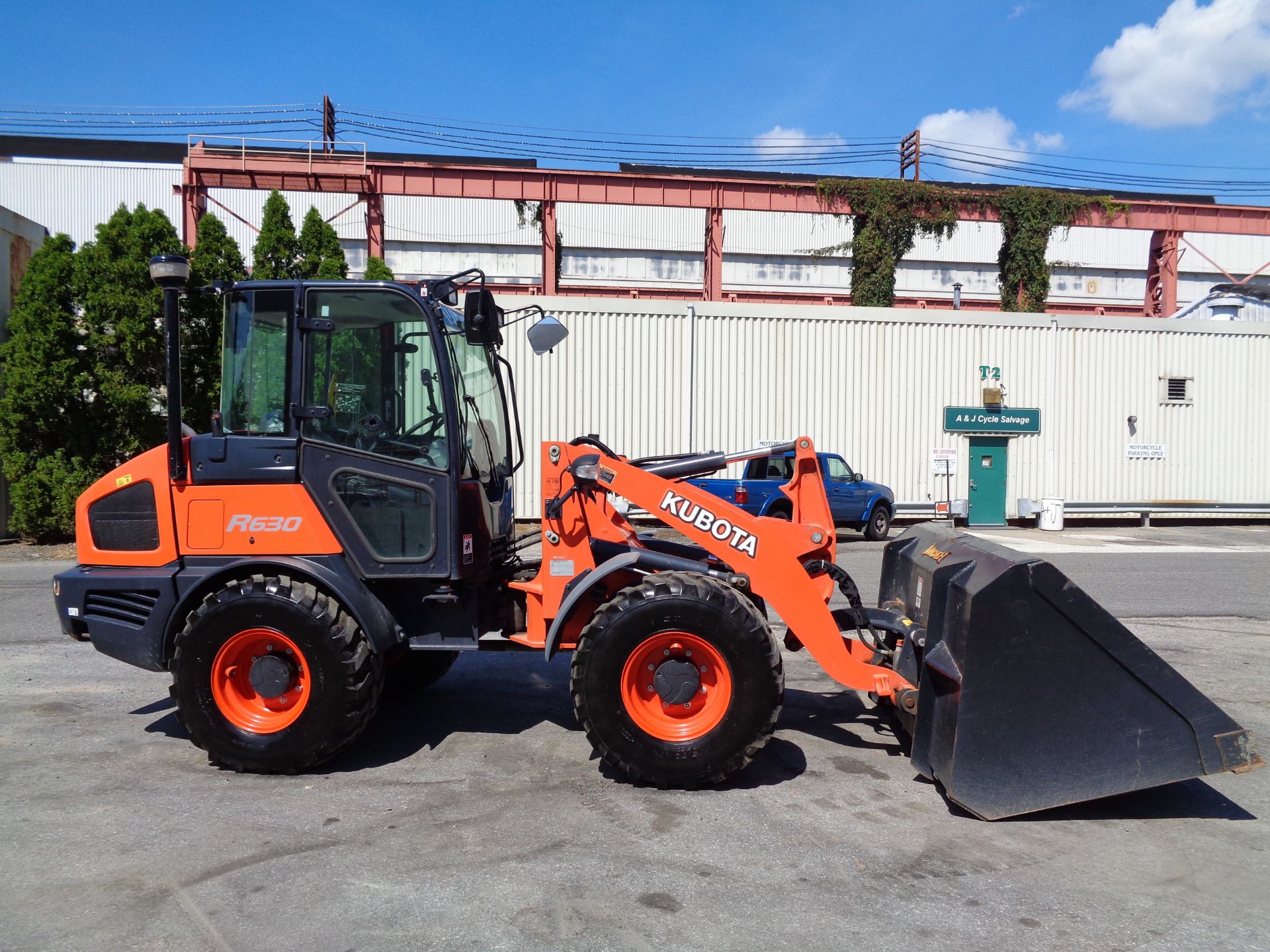 2016 Kubota R630 Wheel Loader - Enclosed Cab - Low Hours - Image 8 of 10