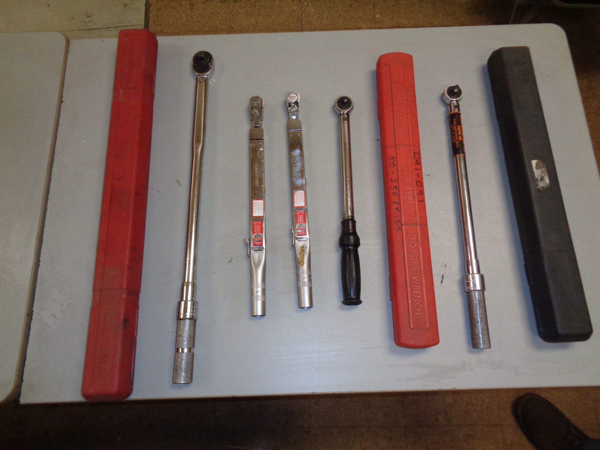 Lot of 5 Torque Wrenches - 2 pc 1/2" Drive - 3 pc 3/8" Drive - Image 3 of 5