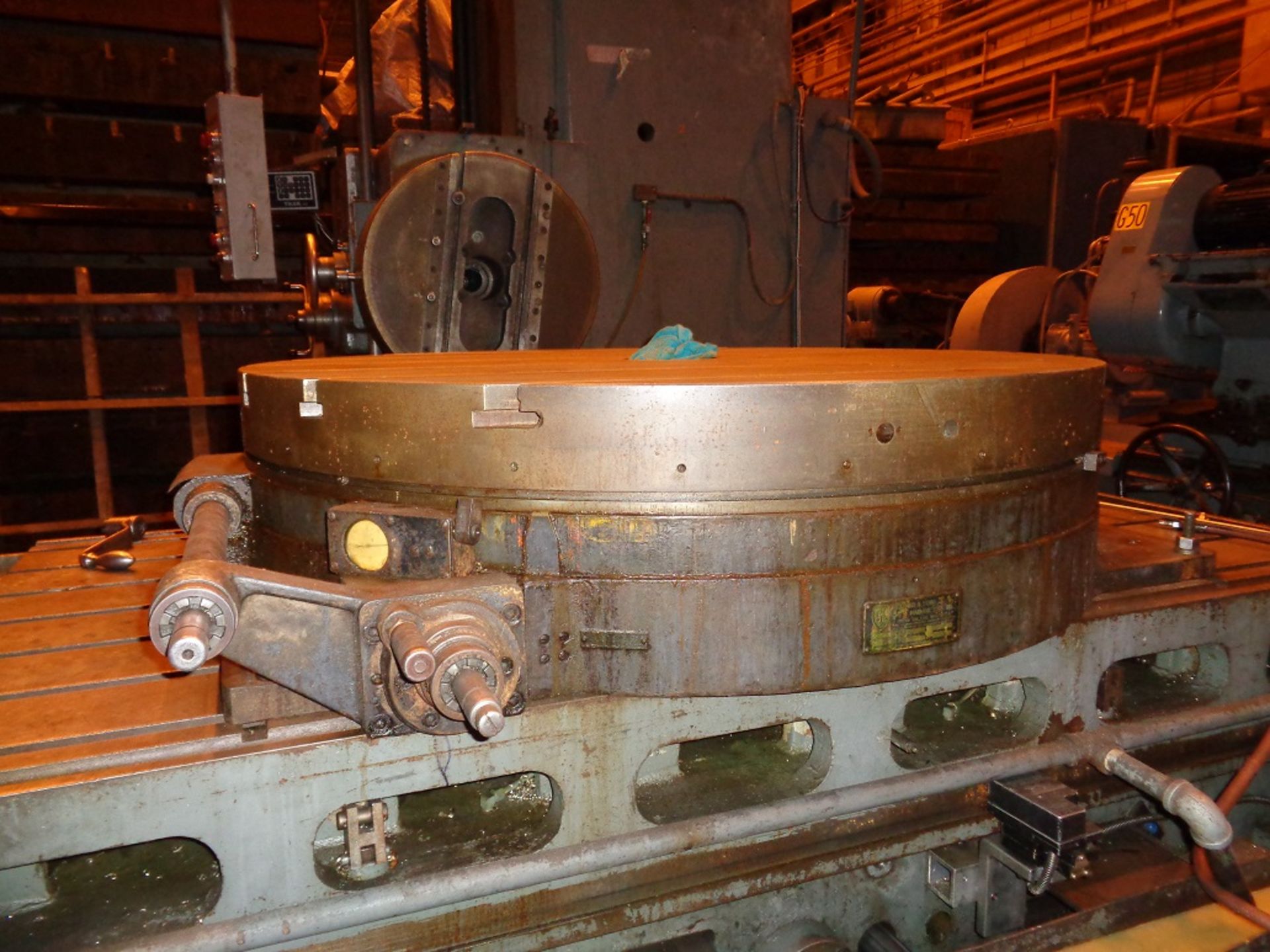 Lucas 42B-60 Horizontal Boring Mill - Image 8 of 9