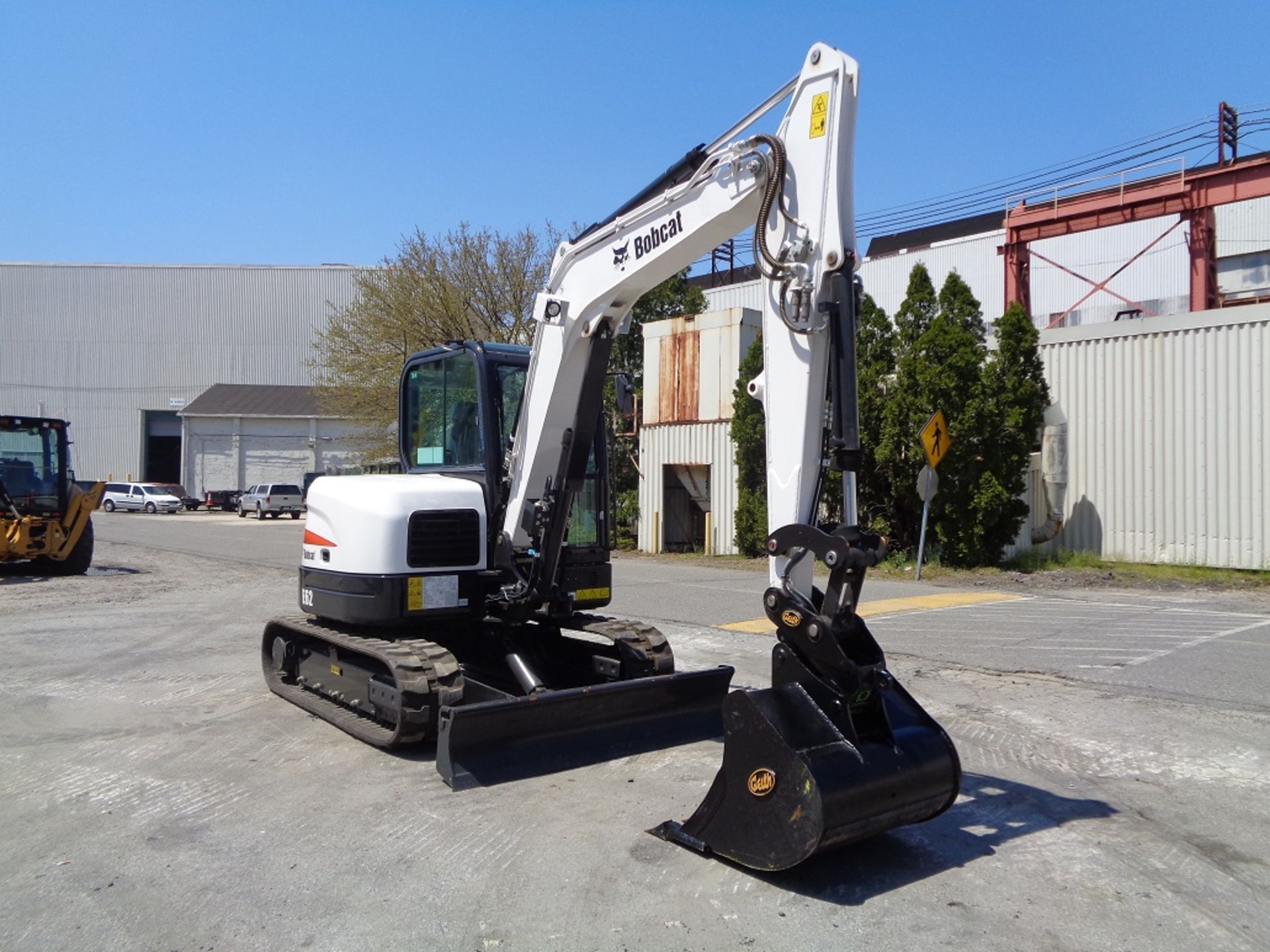 NEW 2017 Bobcat E62 Midi Excavator Loader Cab - AC - Quick Coupler - Dozer Blade - Image 10 of 17