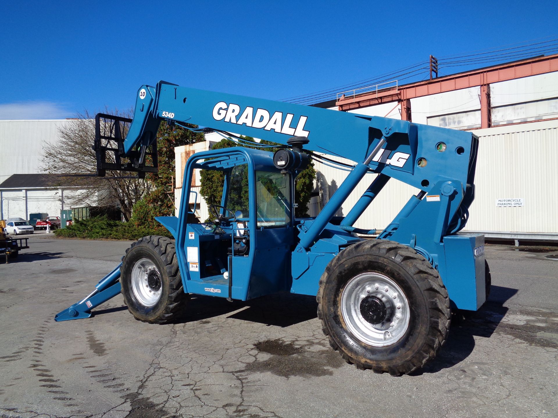 Gradall 534D-10 Telescopic Forklift - 10,000 lbs - Image 10 of 24